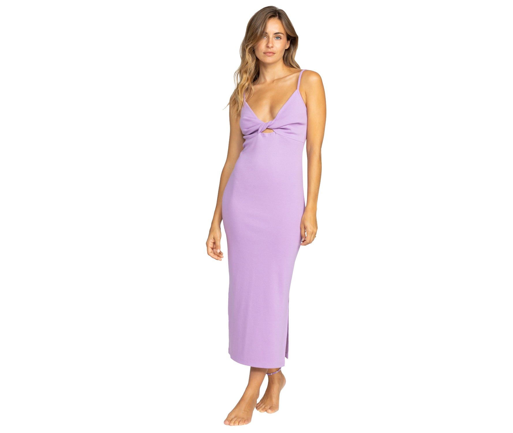 Roxy Wavey Lady Midi Dress PKL0 L