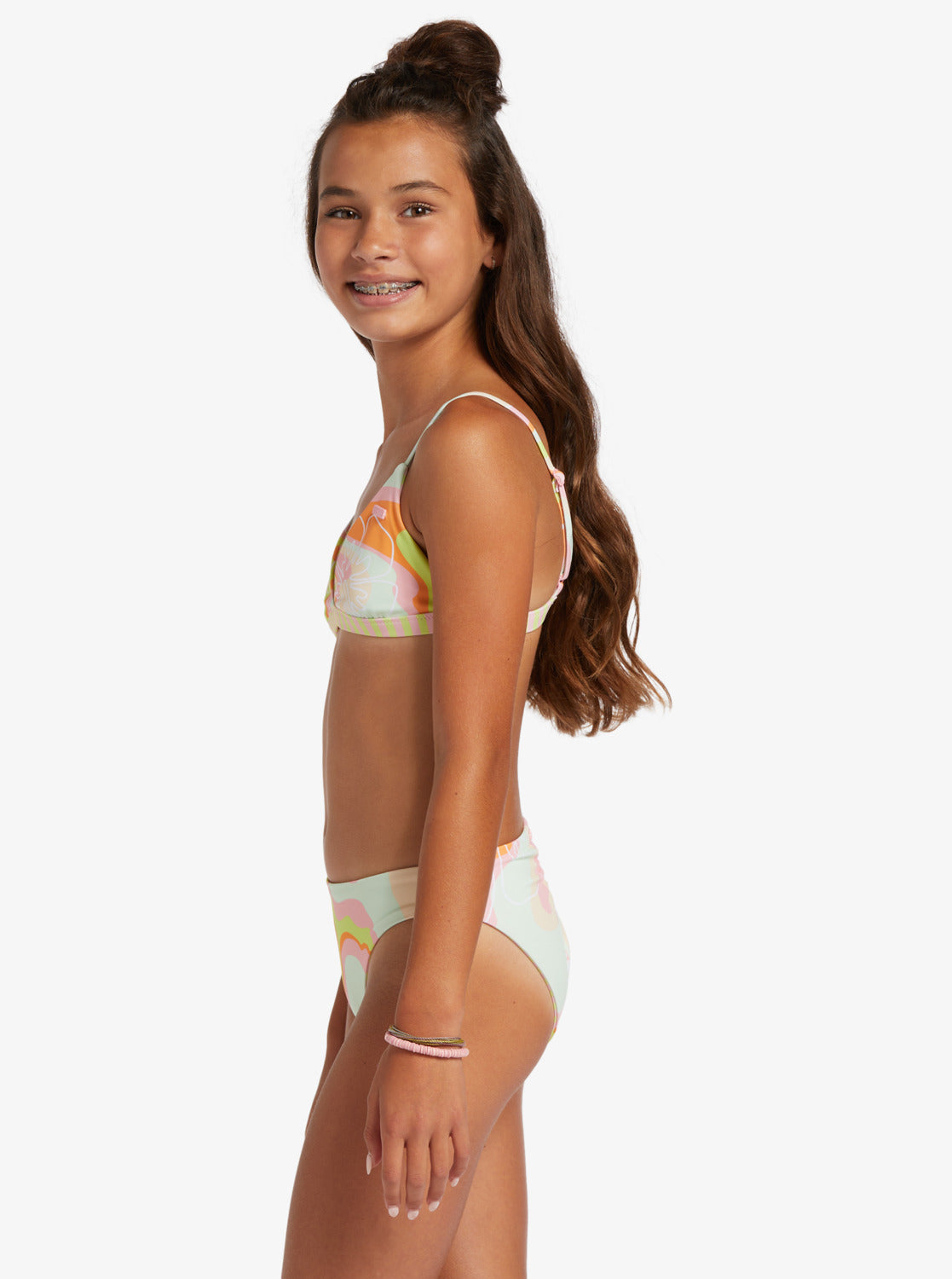 Roxy Hibiscus Revo Triangle Bikini Set GBG1 7