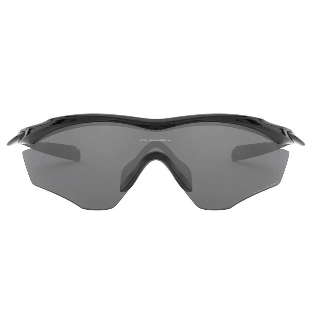 Oakley M2 XL Sunglasses PolishedBlack Grey Wrap