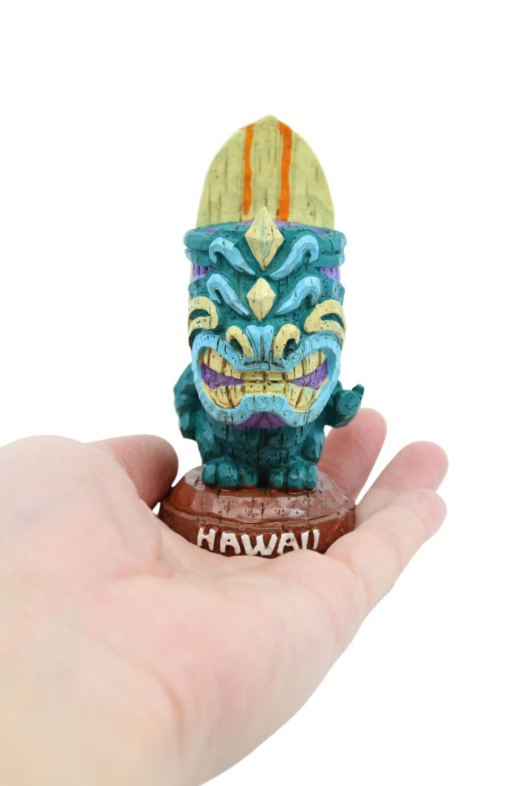 KC Hawaii Tiki Menehune Surf Figurine