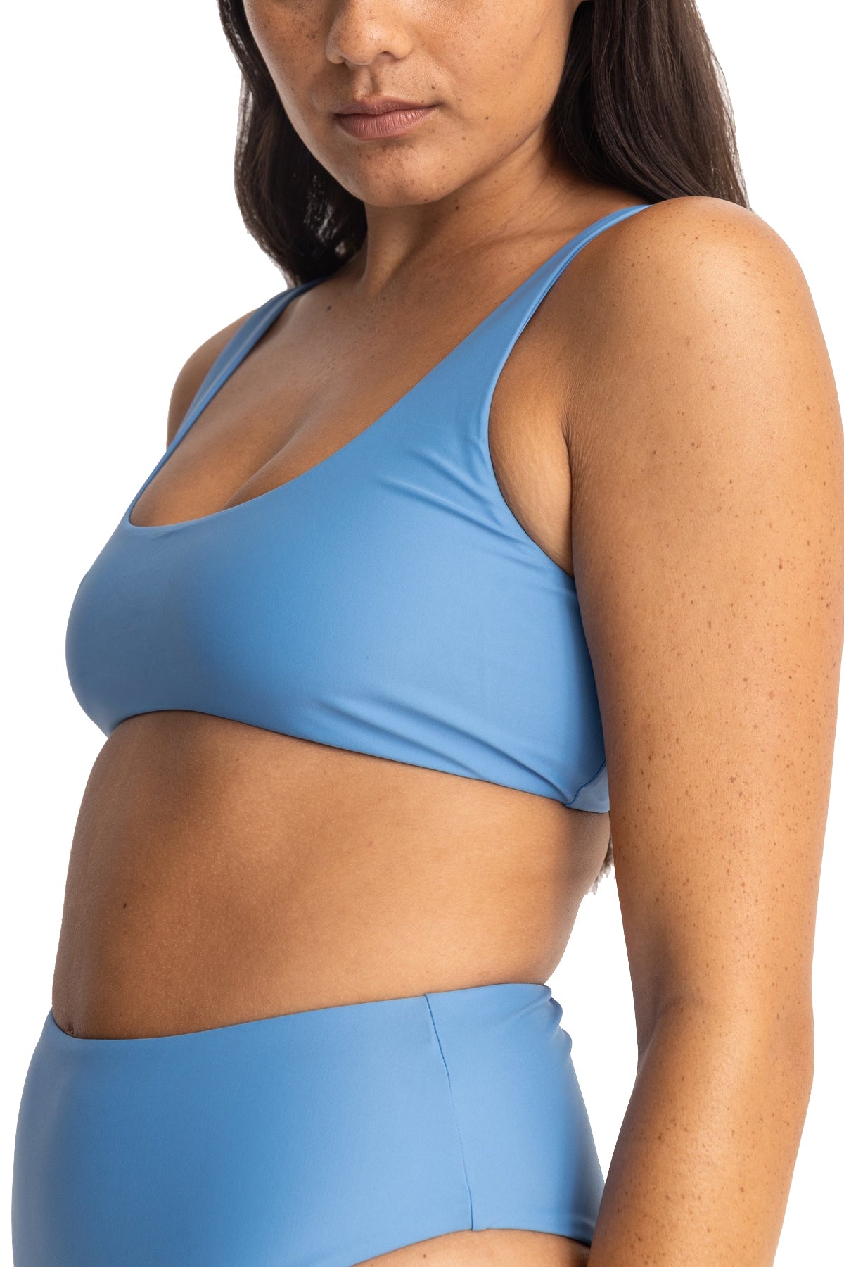 Rhythm Classic Crop Top BLU S