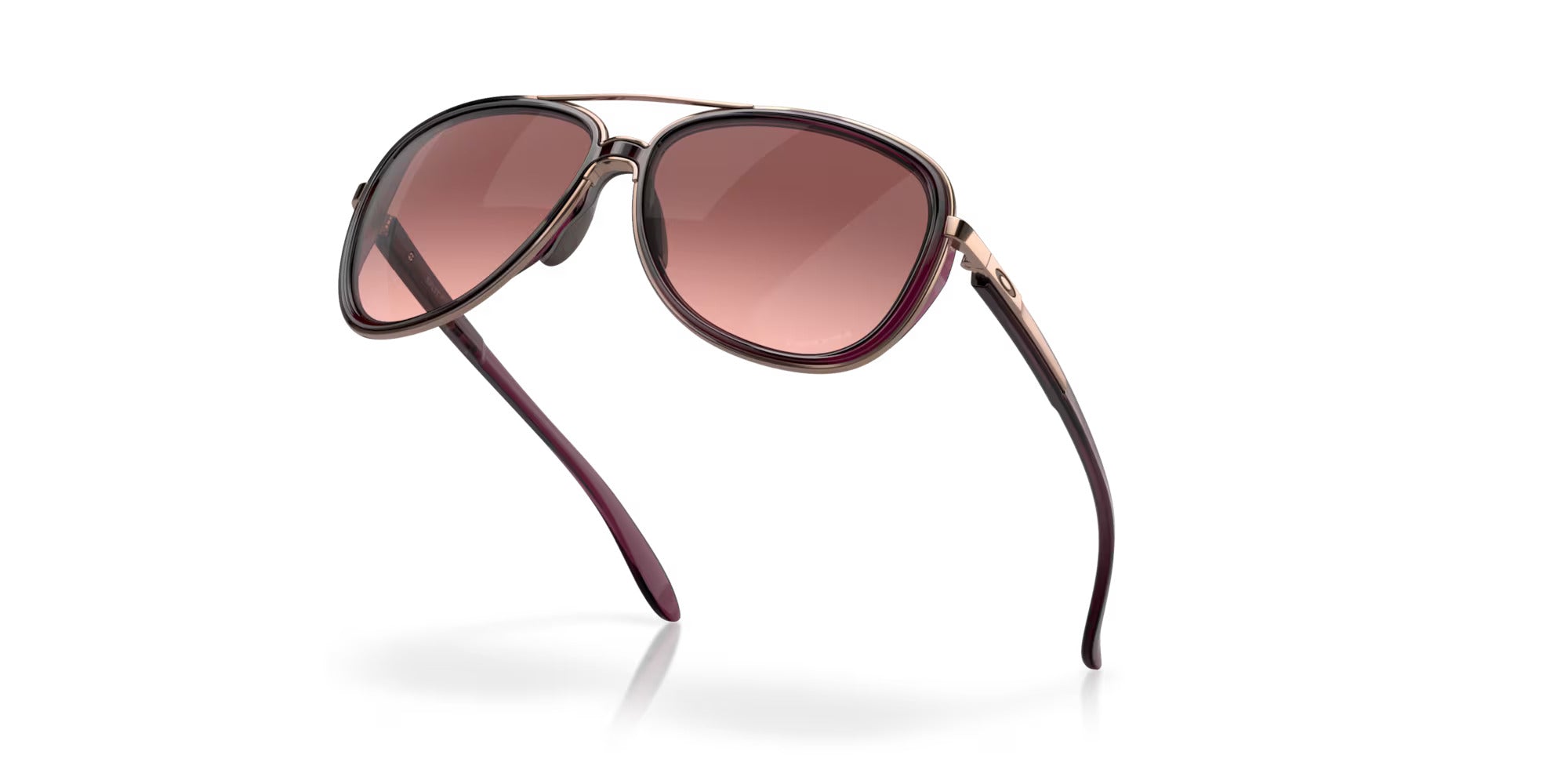 Oakley Split Time Sunglasses Crystal Raspberry/Rose Gold G40 Black Gradient Aviator