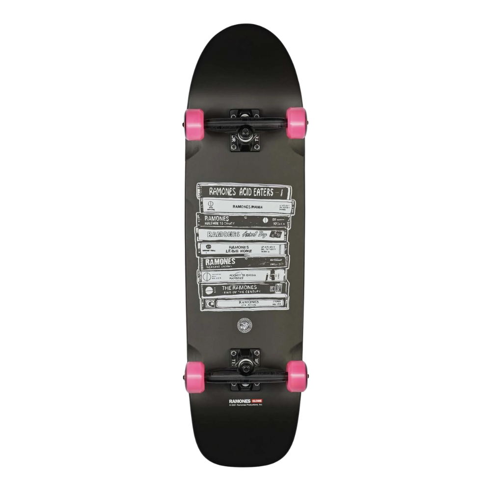 Globe Shooter Complete Skateboard Ramones/Hey Ho 8.625