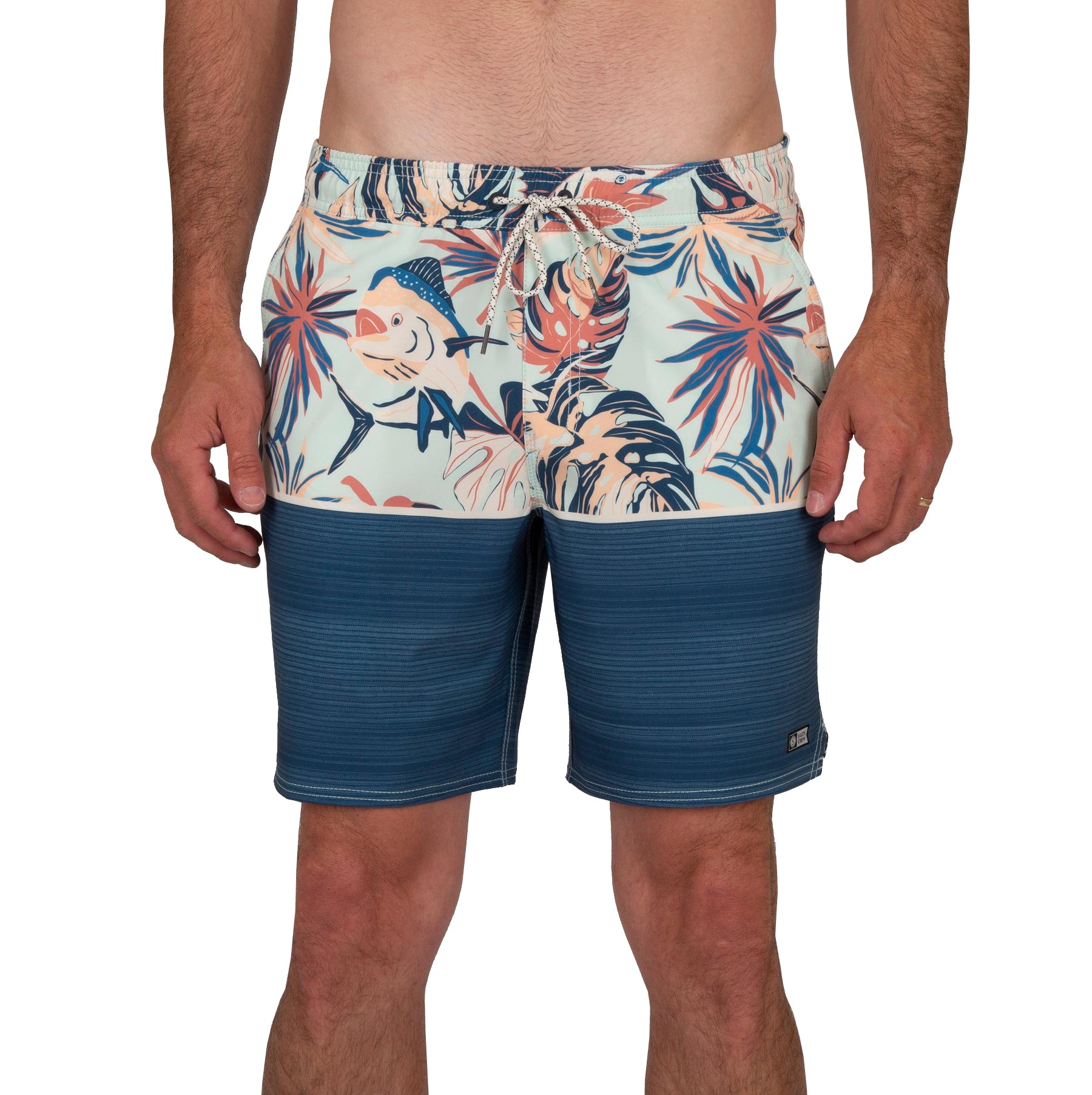 Salty Crew Tandem Elastic Boardshort Aqua L