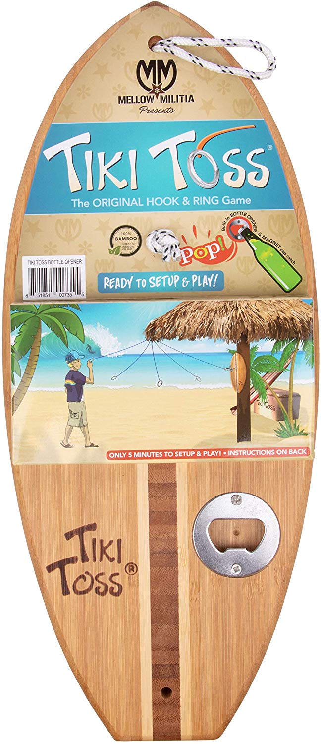 Tiki Toss Surf Bottle Opener Edition
