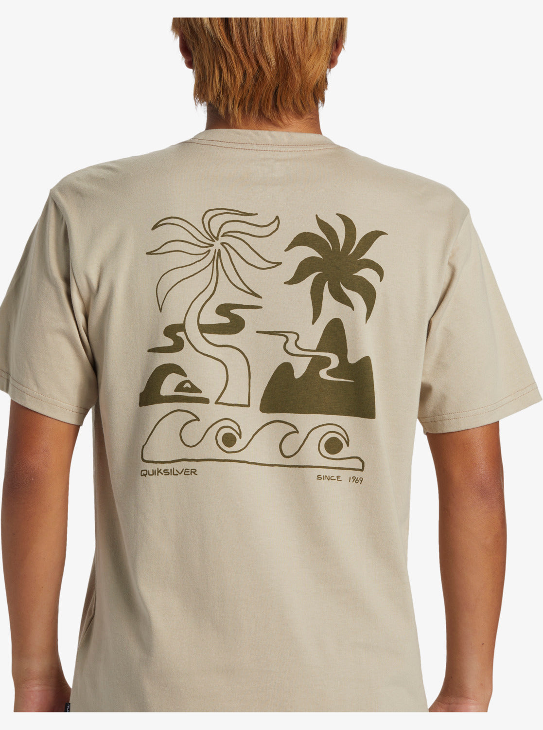 Quiksilver Tropical Breeze SS Tee THZ0 L