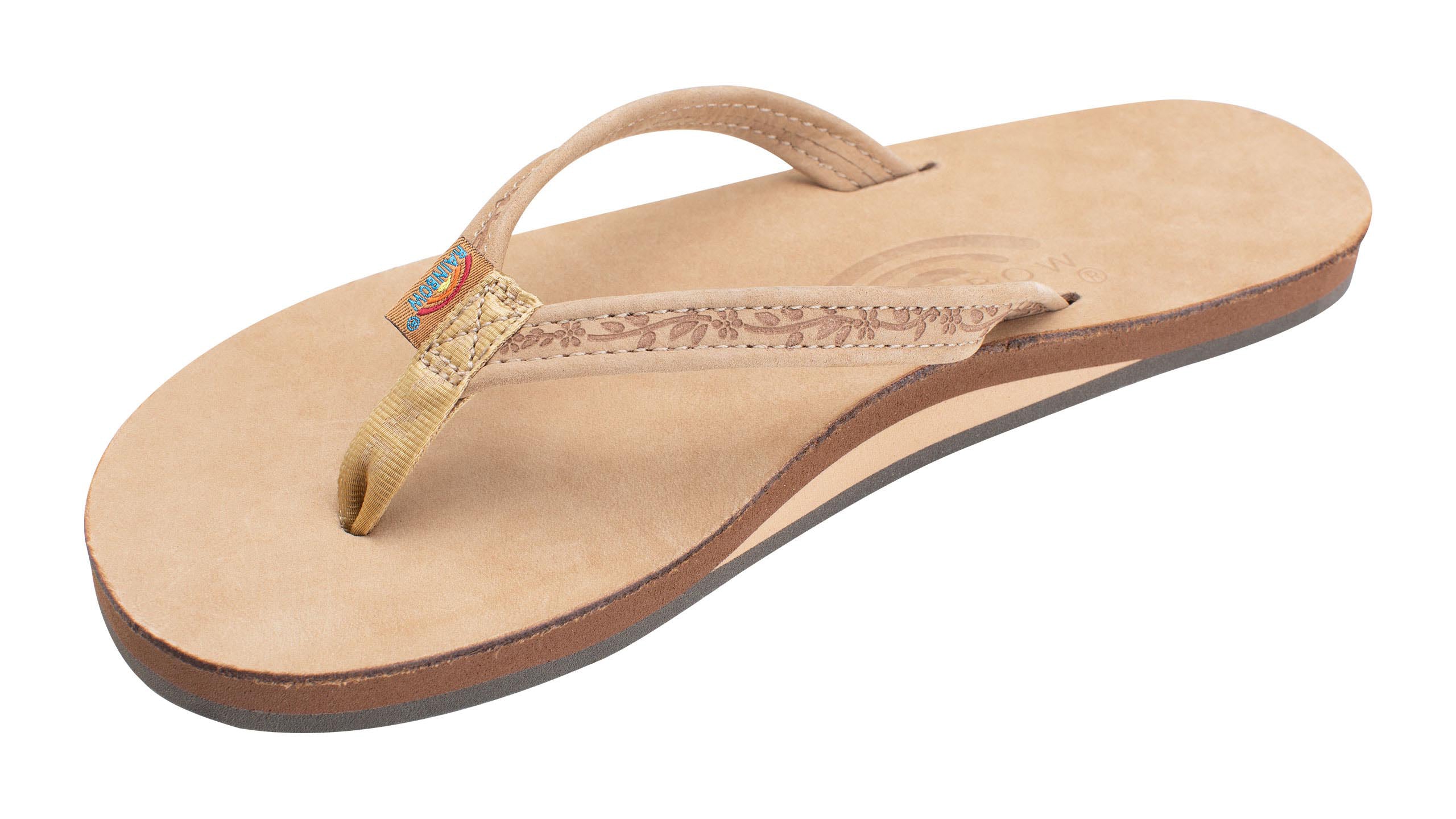 Rainbow Las Flores Womens Sandal Sierra Brown XL