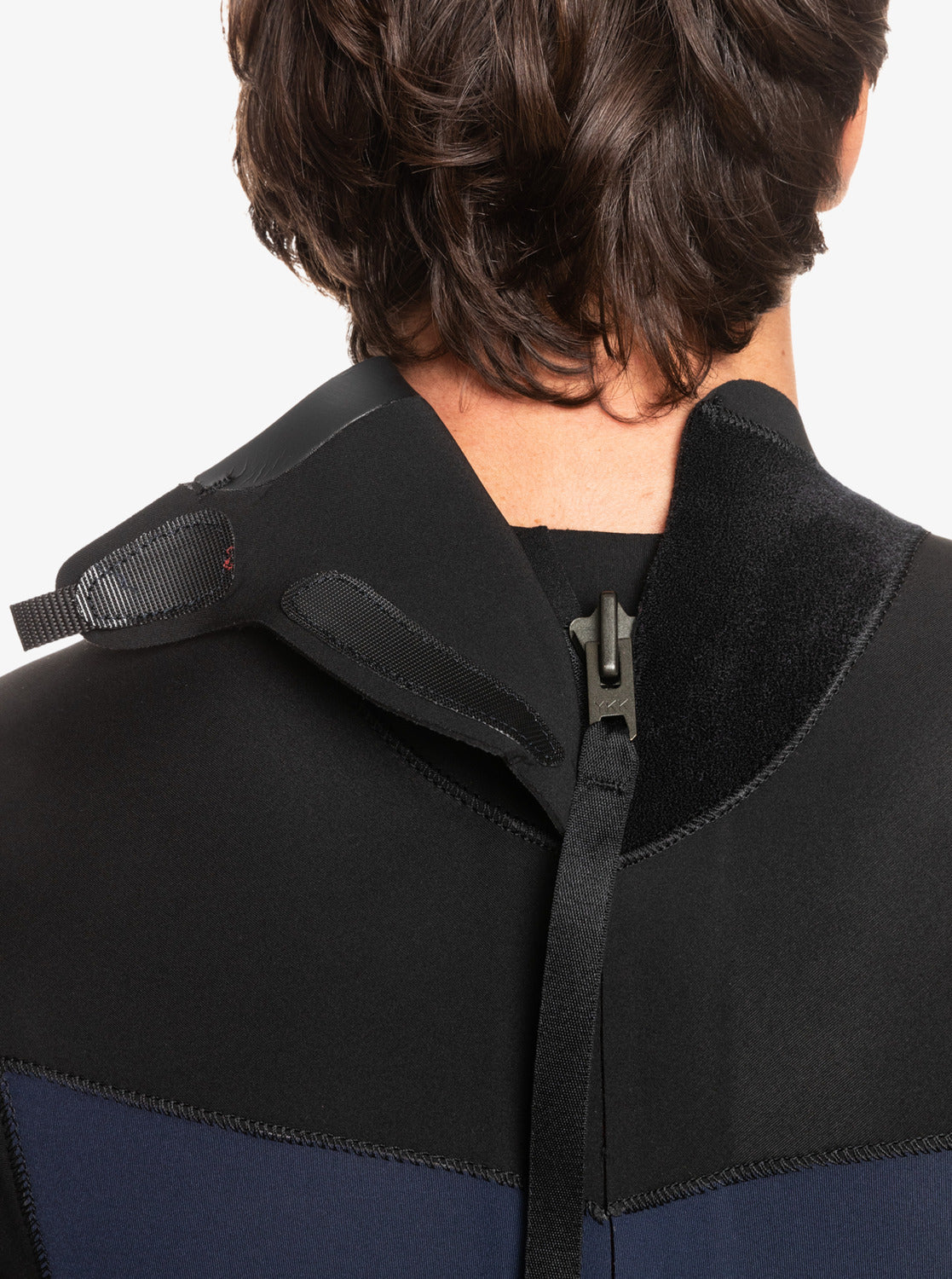 Quiksilver Everyday Sessions 3/2mm Back Zip Fullsuit KTP0-Dark Navy-Black L-Short