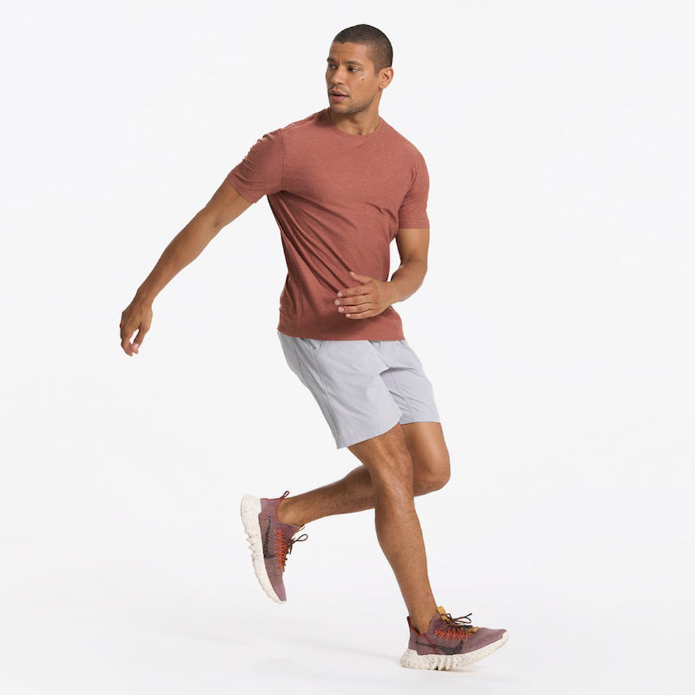 Vuori Strato SS Tech Tee HCO-CopperHeather XL