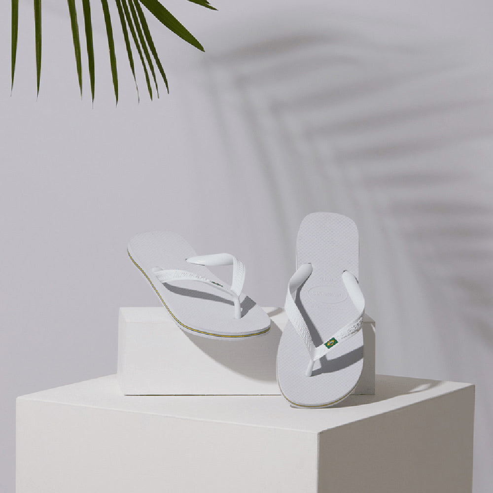 Havaianas Brazil Logo Mens Sandal 0001-White24 9