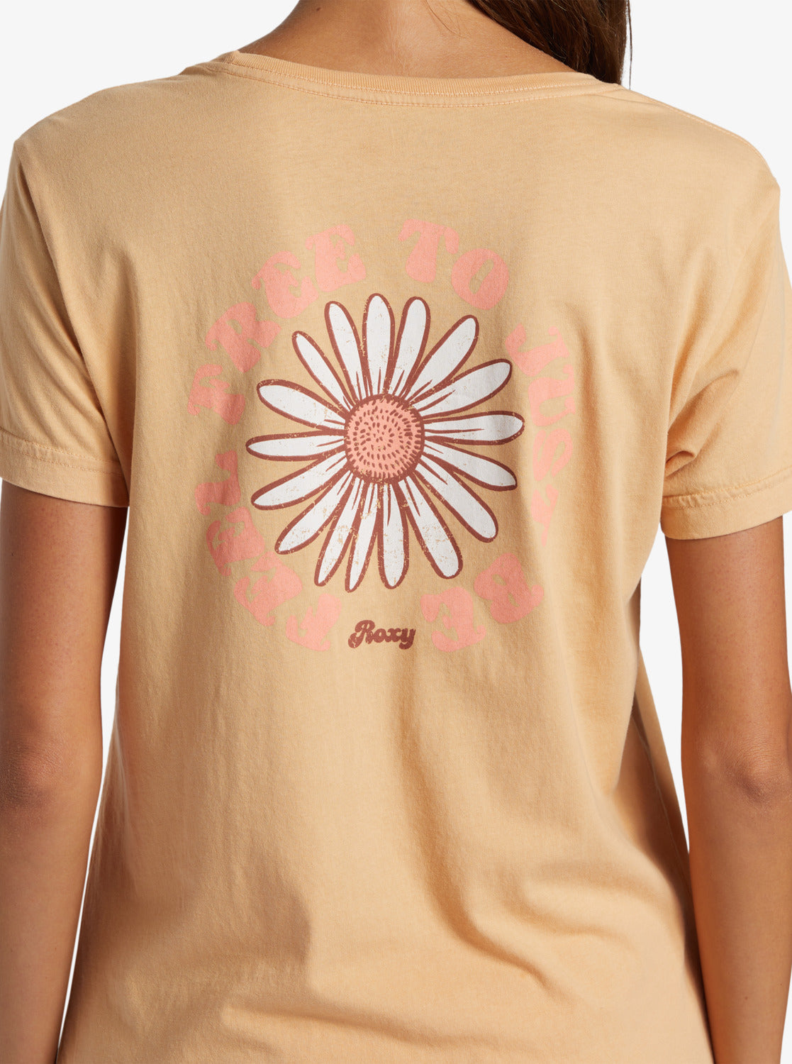 Roxy Feel Free Boyfrind Crop SS Tee CJJ0 XS