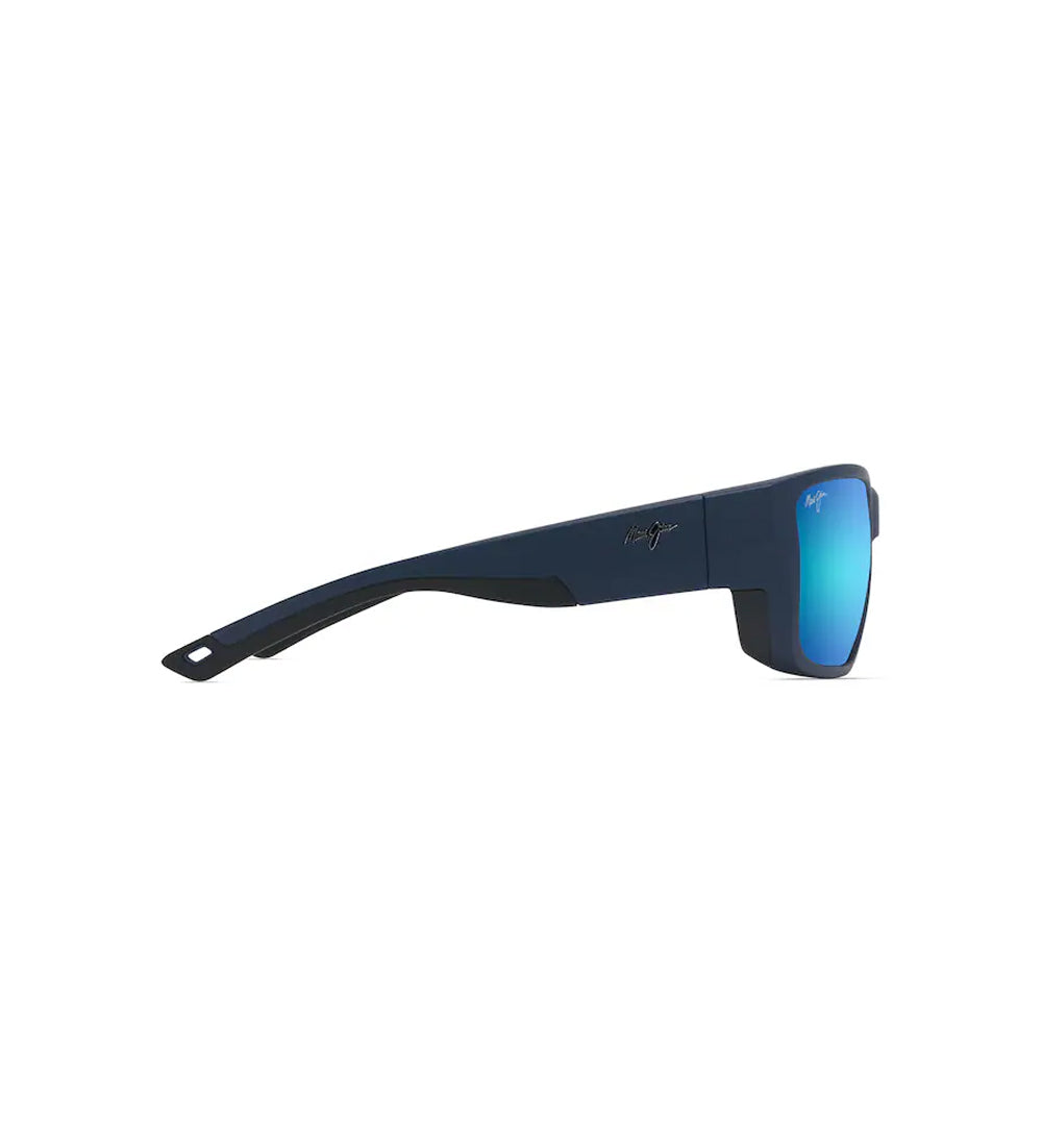 Maui Jim Amberjack Polarized Sunglasses DKNavyw/Blk BlueHawaii