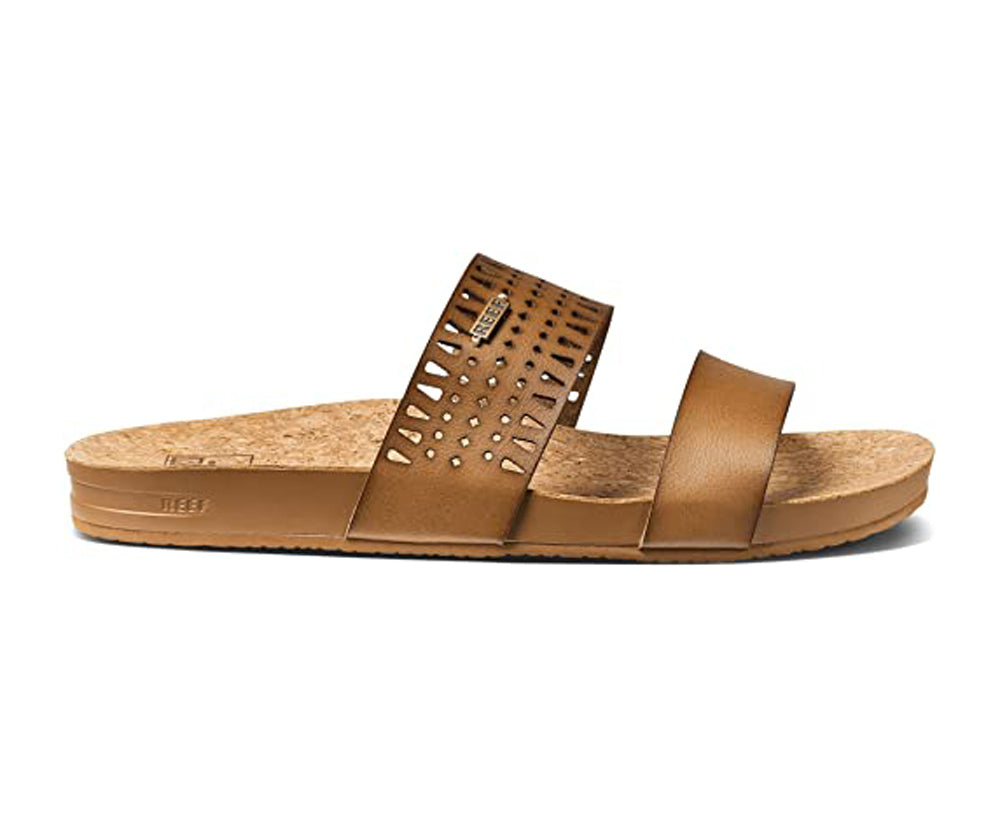Reef Cushion Vista Perf Womens Sandal Coffee 7