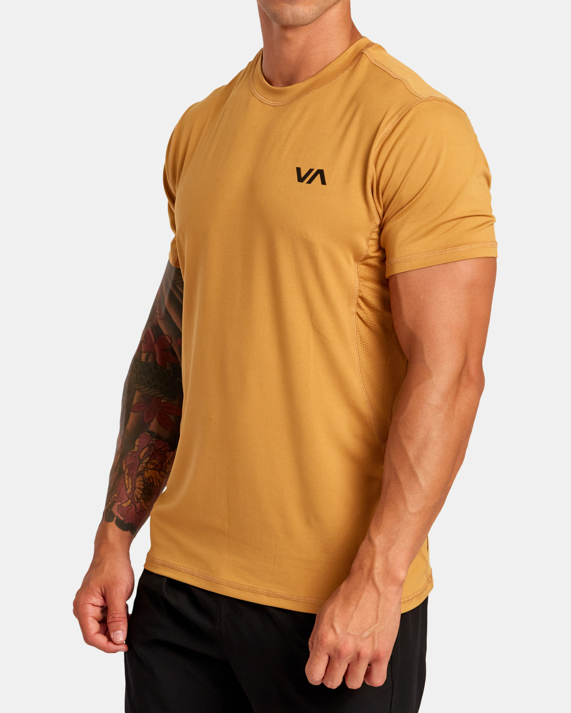 RVCA Sport Vent SS Tee CMT0 S