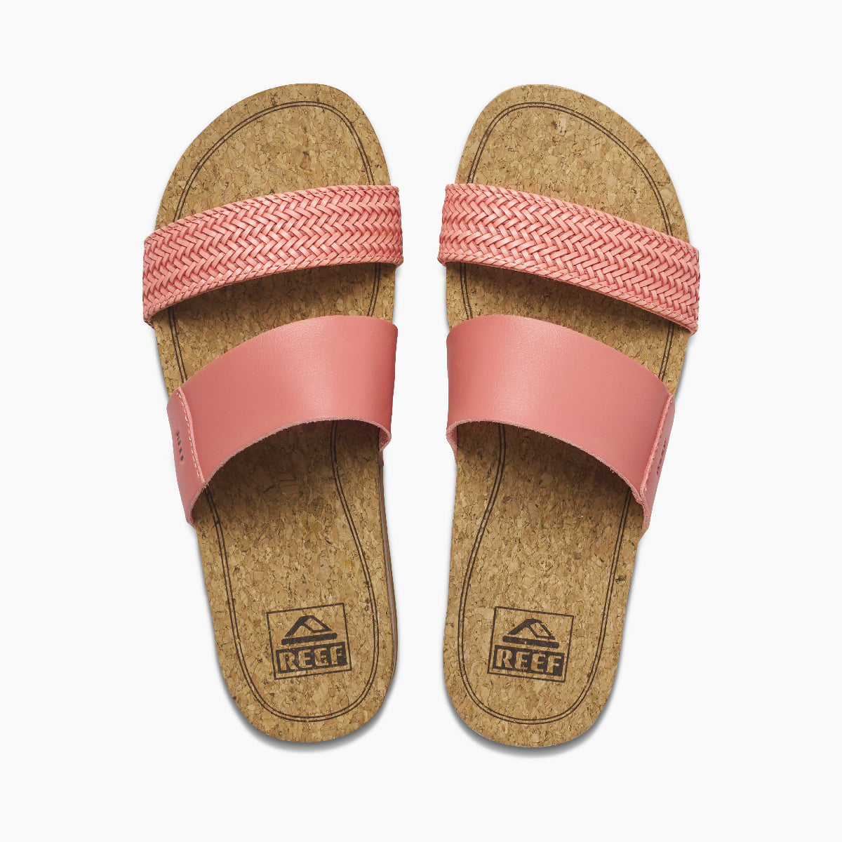 Reef Cushion Vista Hi Womens Sandal Rose 10