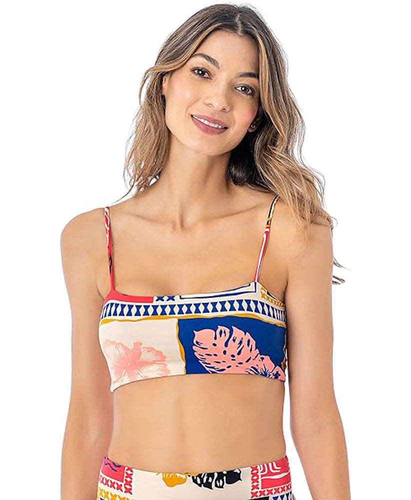 Maaji Reversible Bikini Top AZUL L