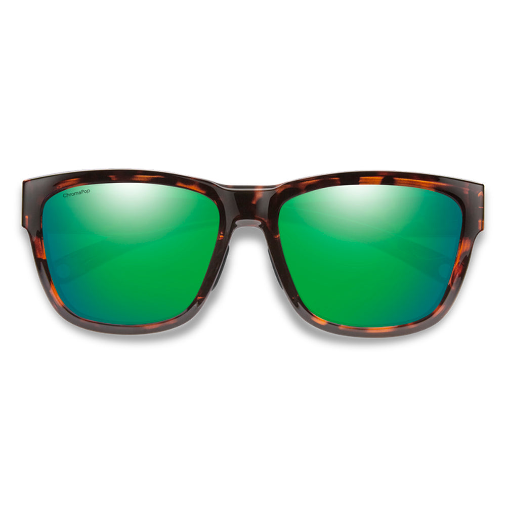 Smith Joya Polarized Sunglasses Tortoise CPGlassGreenMirror ChromaPOP