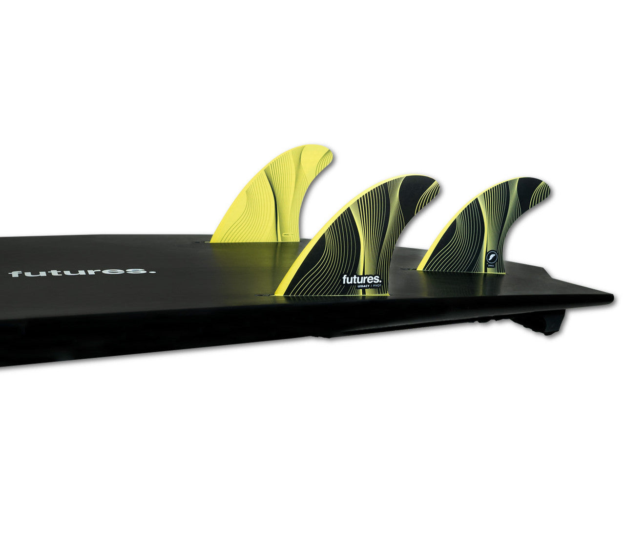 Futures Fins P4 Honeycomb Thruster Fin Set Yellow S