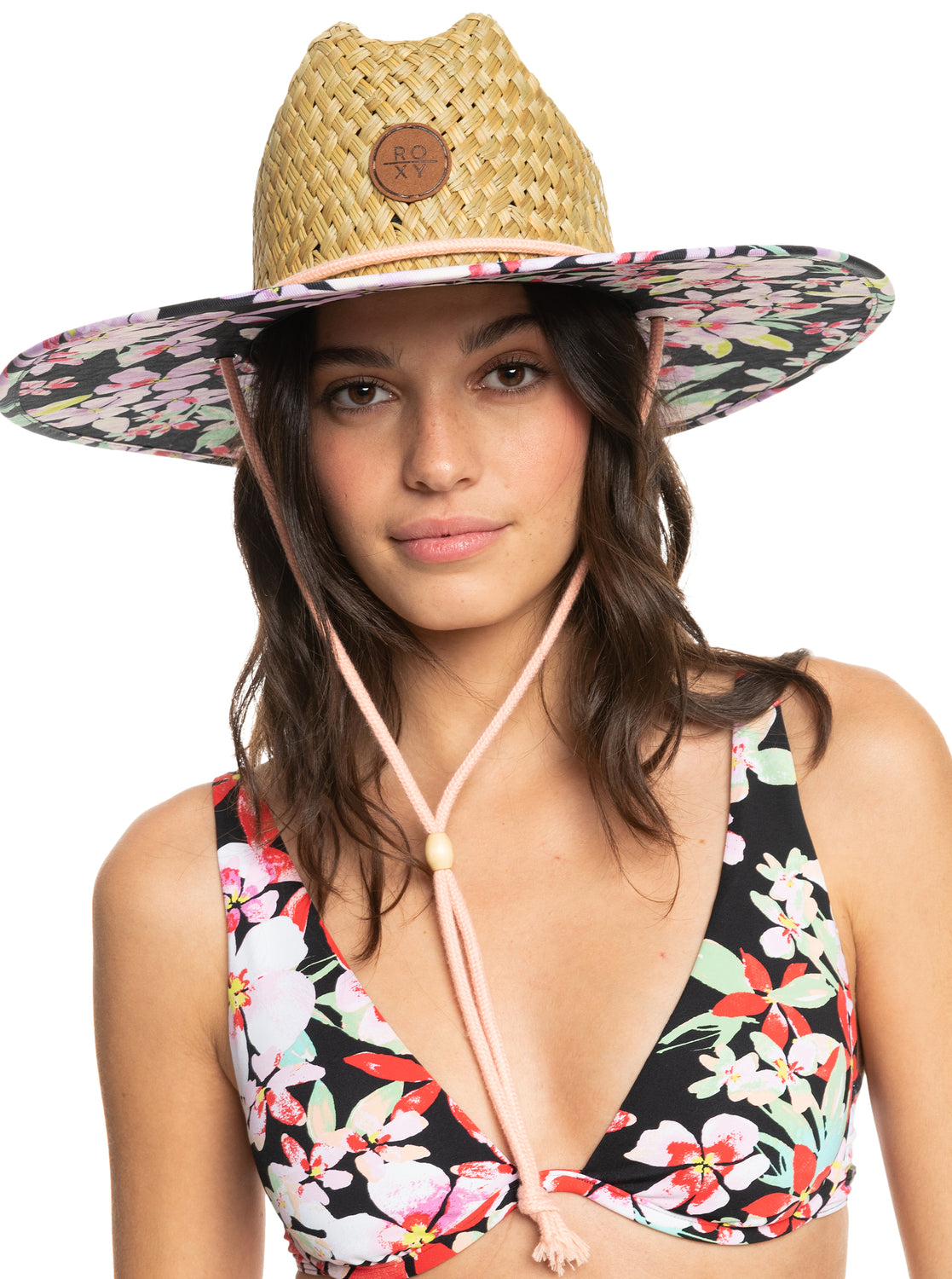 Roxy Pina To My Colada Straw Hat KVJ5 S/M