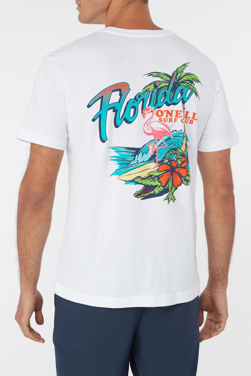 O'neill Travelers Paradise SS Tee WHT L
