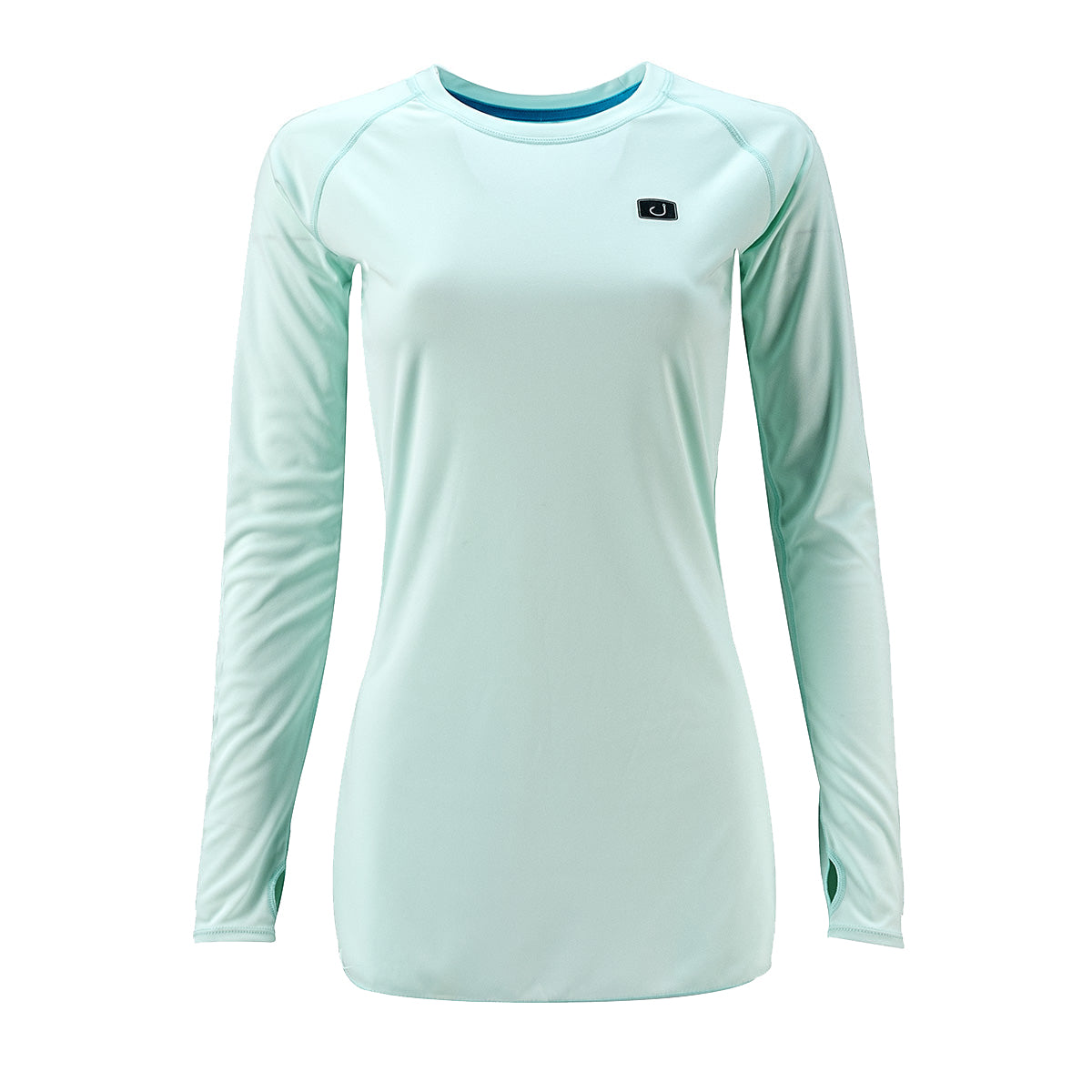 Avid Womens Inlet AVIDry 50+ UPF Long Sleeve Seafoam L