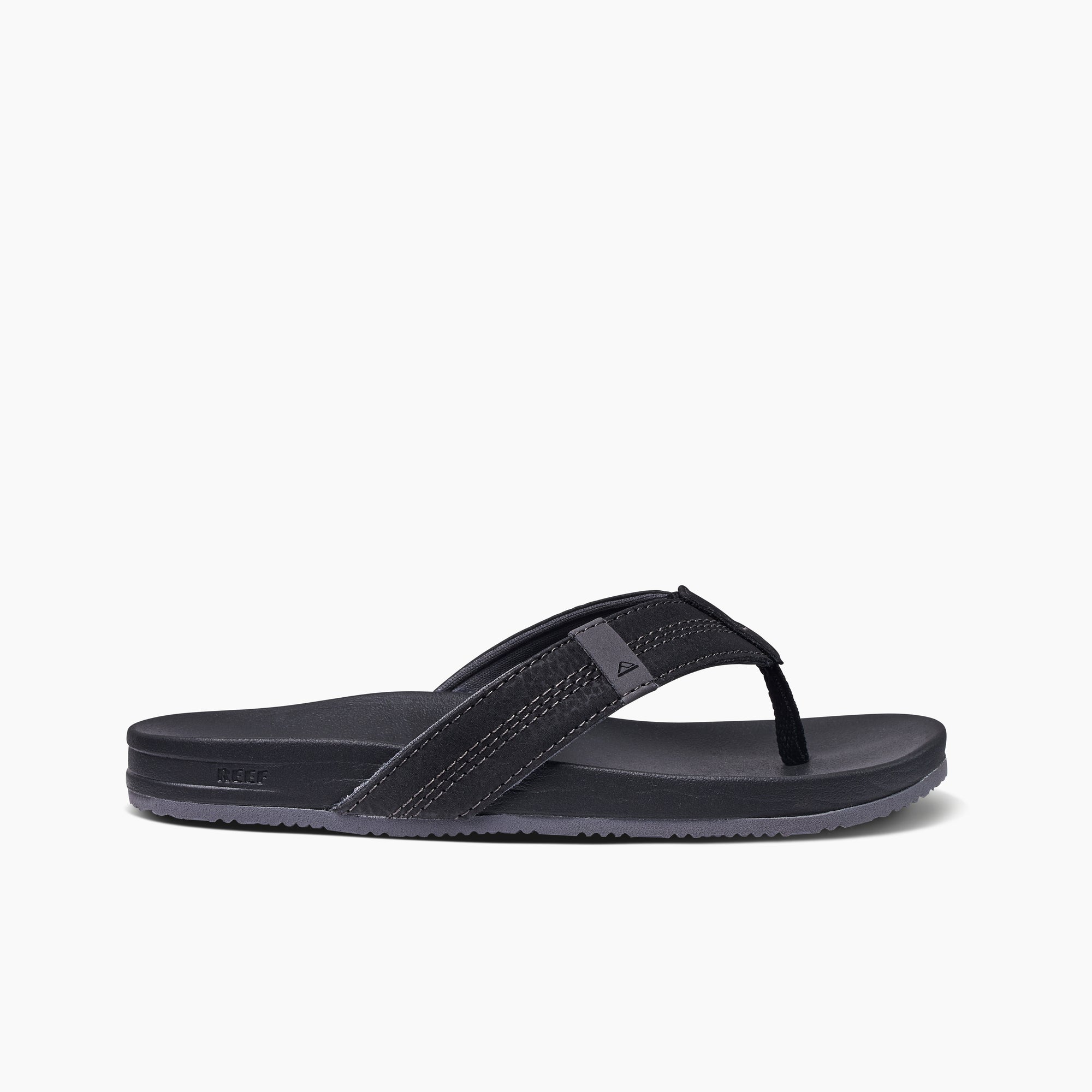 Reef Kids Cushion Phantom Boys Sandal Black 13 C