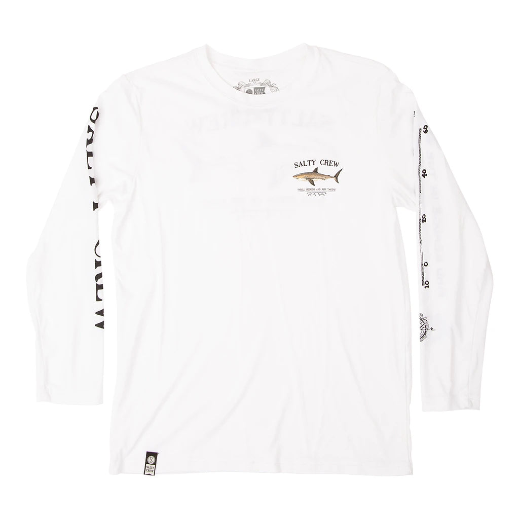 Salty Crew Bruce LS Tech Tee White XL