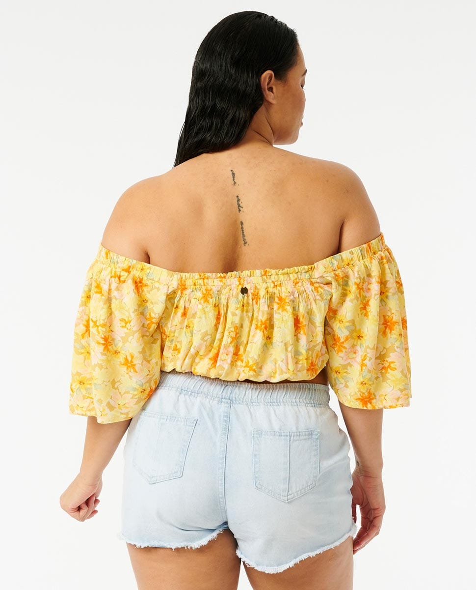 Rip Curl Summer Rain Top 0035-Straw L