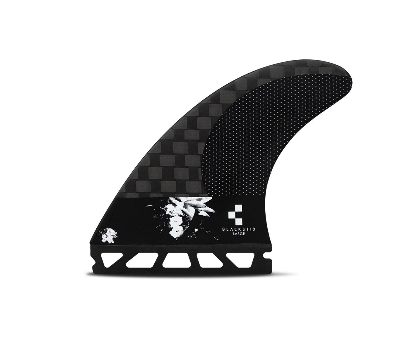 Futures Fins Ando Blackstix Thruster Fin Set Black L