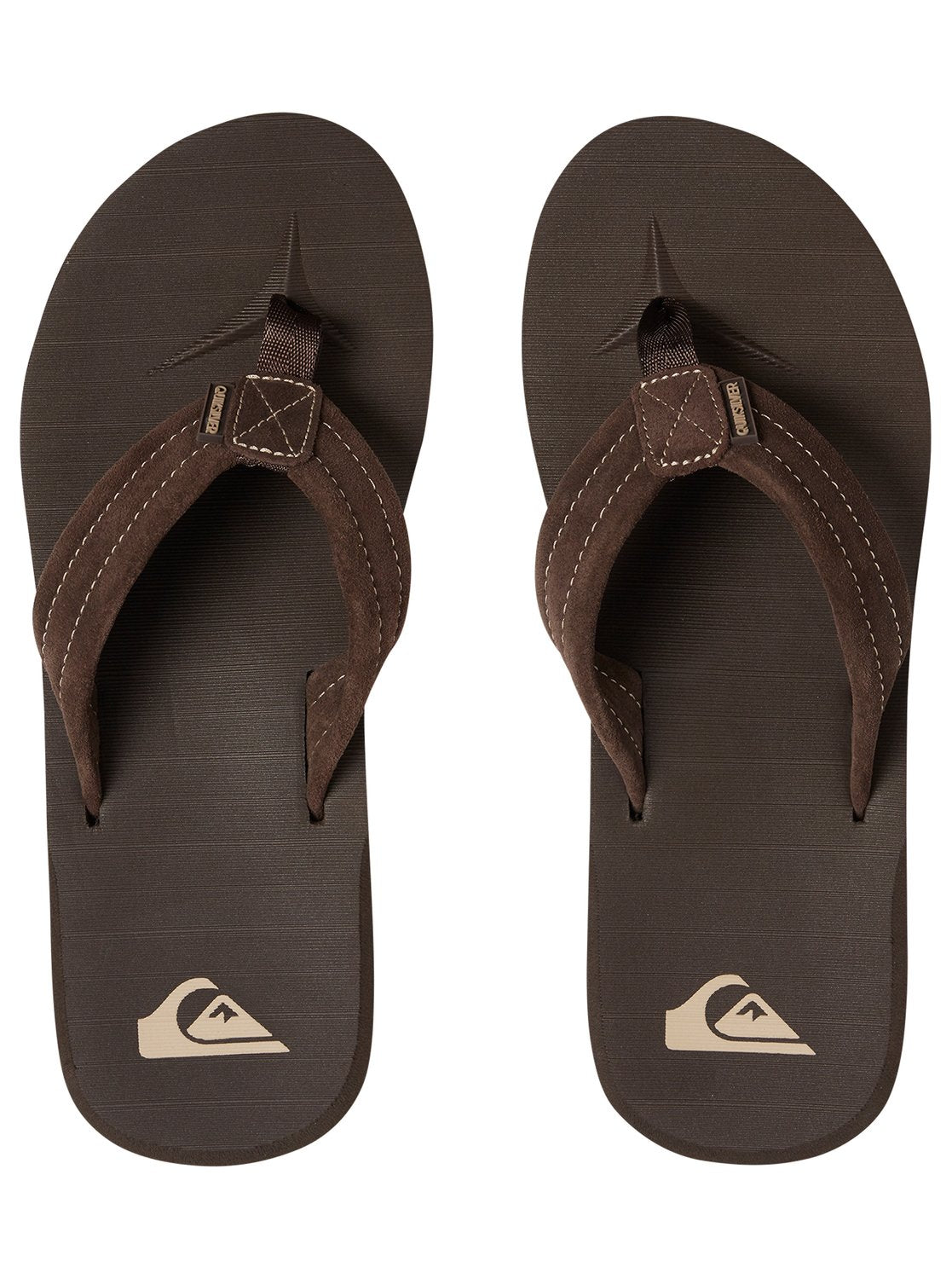 Quiksilver Carver Suede Youth Sandal CTK0-Demitasse 13 C