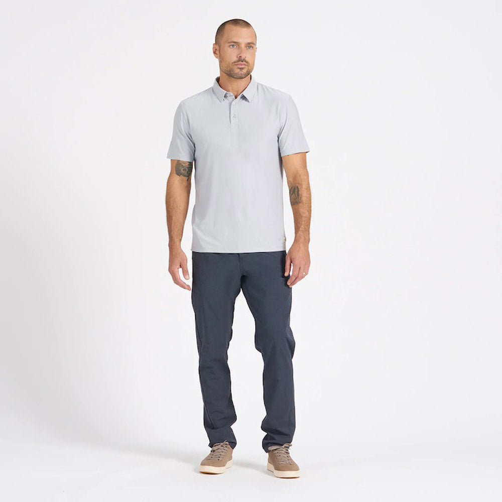 Vuori Strato Tech Polo HPT-PlatinumHeather M