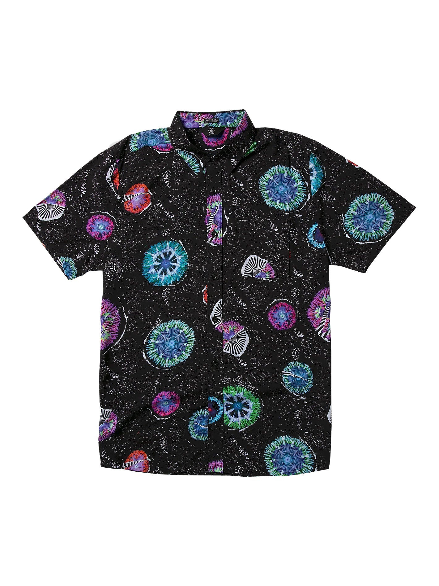 Volcom Coral Morph SS Shirt BLK XL