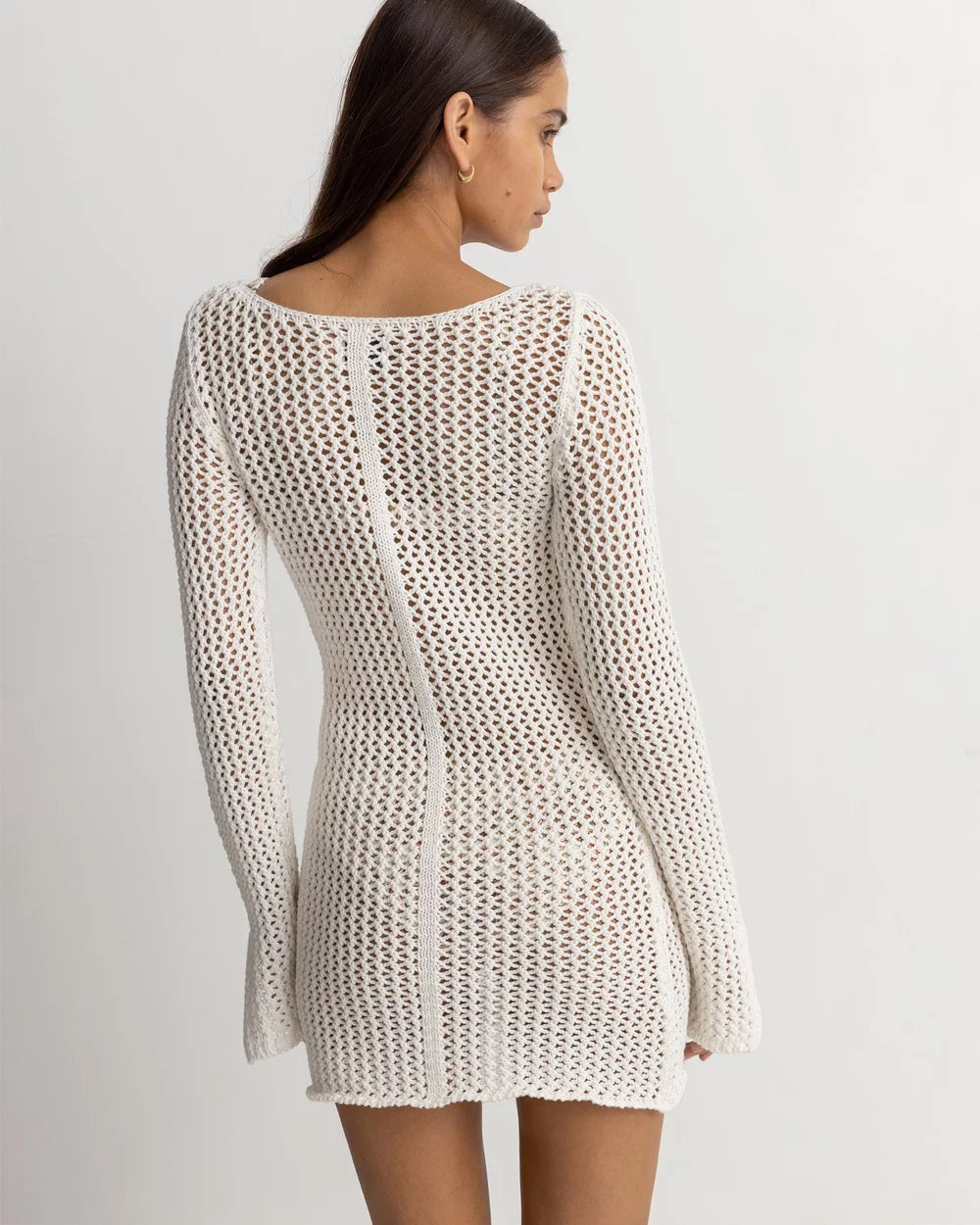 Rhythm Seashell Crochet Dress CRE S