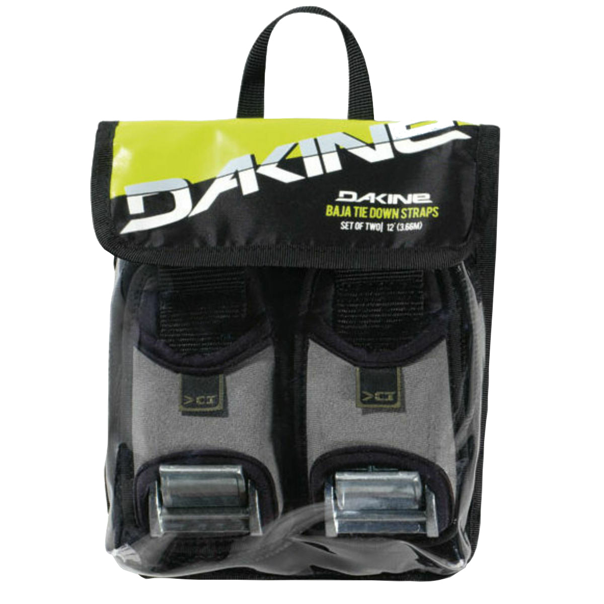 Dakine Baja Tie Down Straps 001-Black 12ft0in