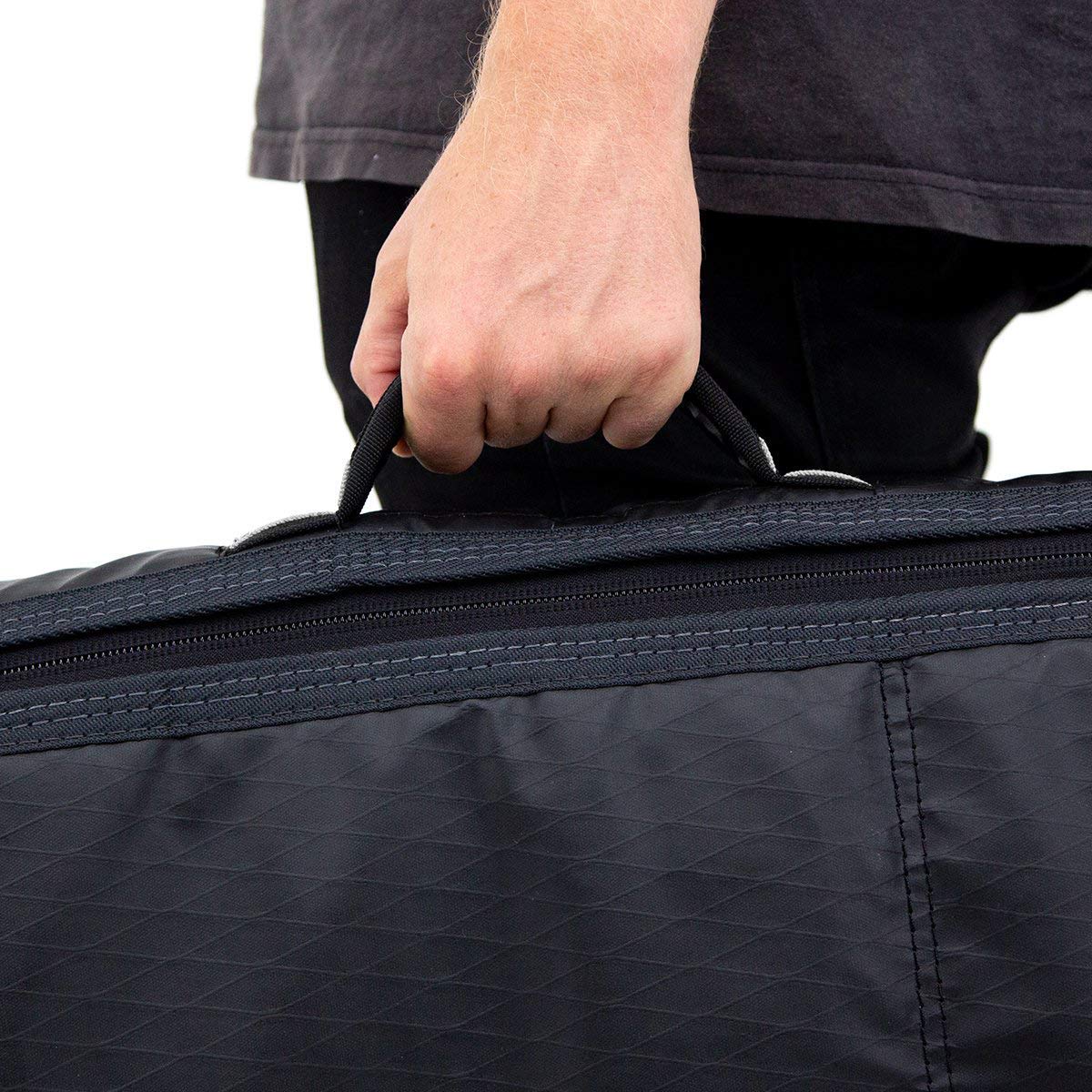 FCS Travel 2 All Purpose Boardbag Black-Grey 6ft7in
