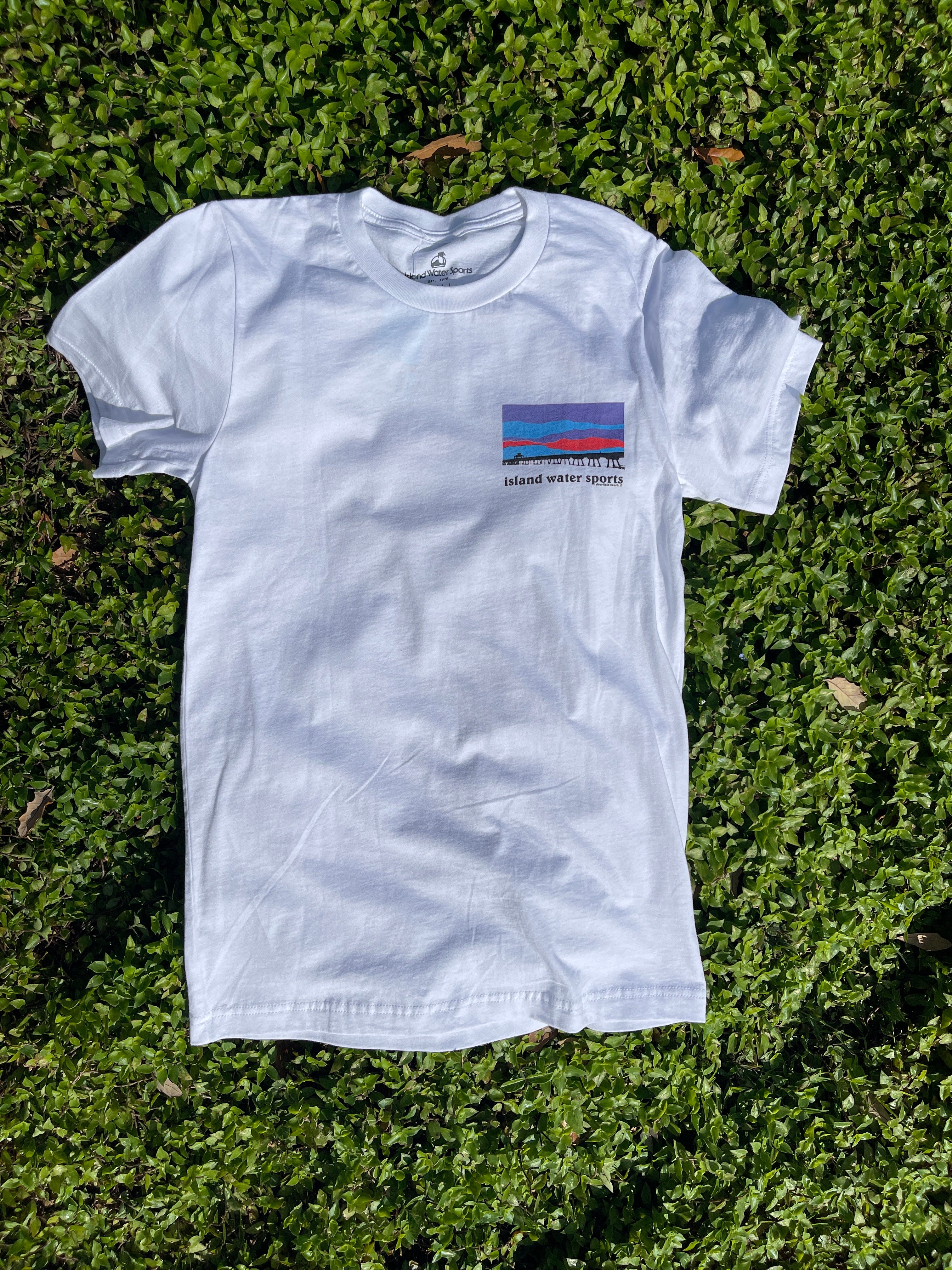 Island Water Sports Pier-6 S/S Tee White XXXL