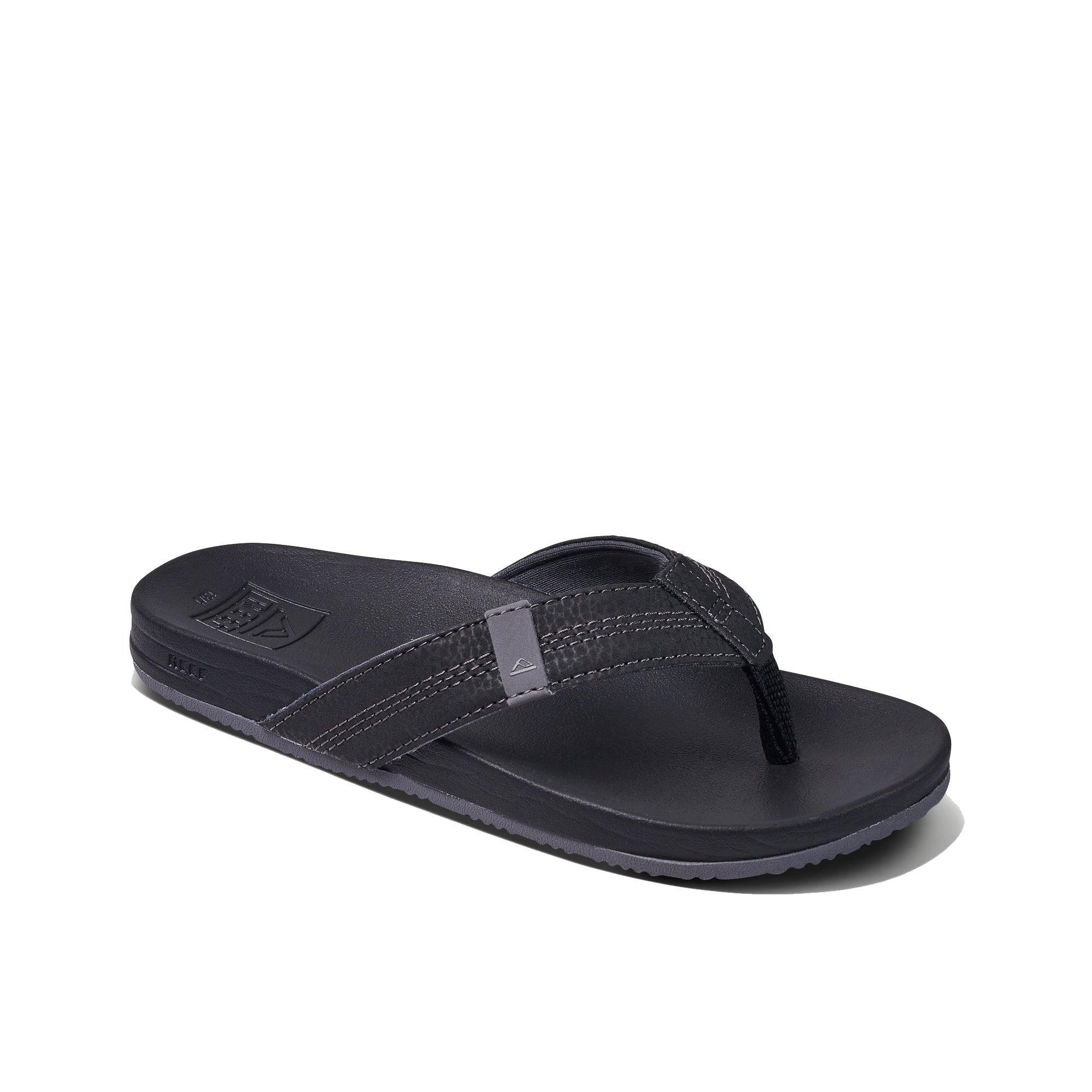 Reef Kids Cushion Phantom Boys Sandal Black 13 C