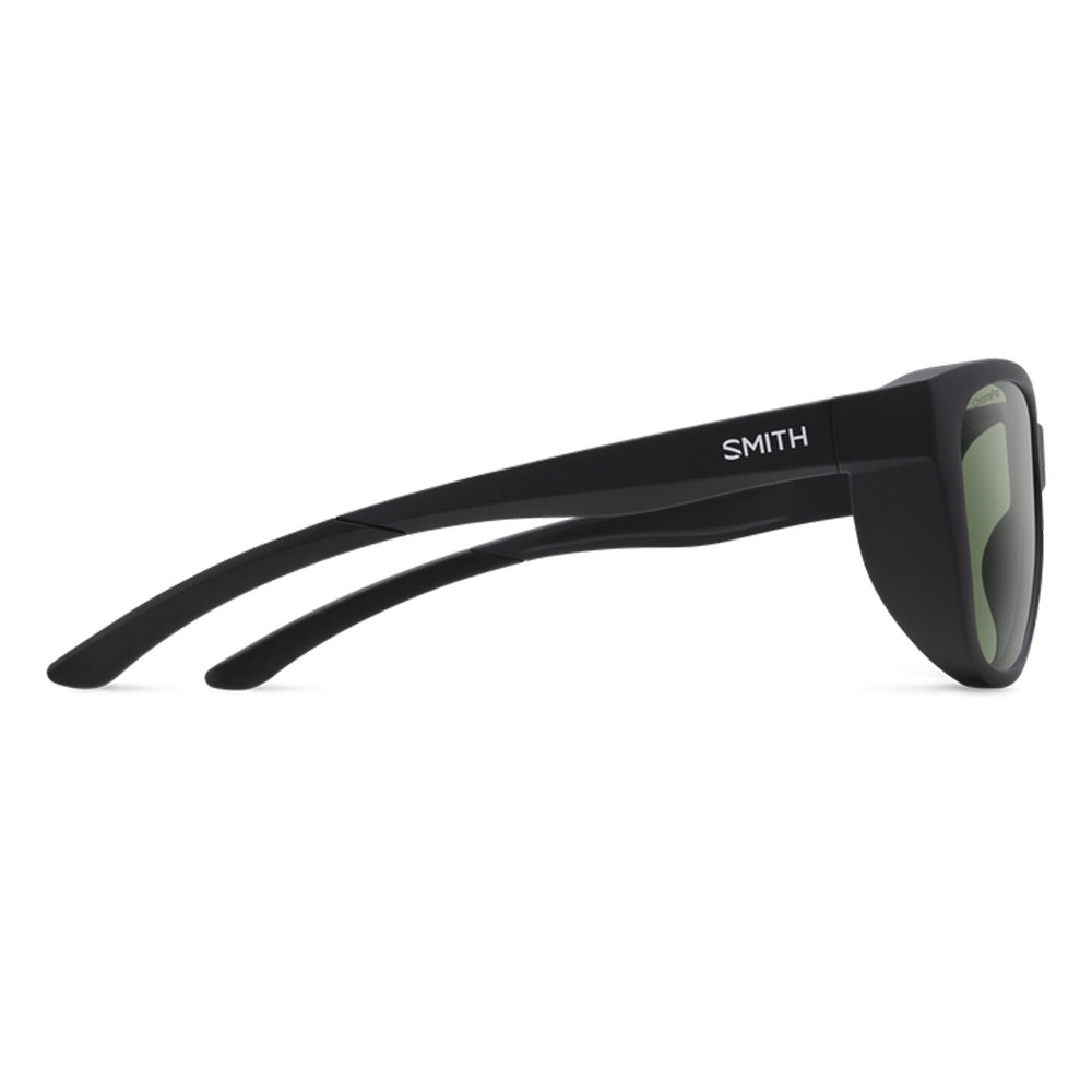 Smith Shoal Polarized Sunglasses MatteBlack GrayGreen ChromaPopGlass
