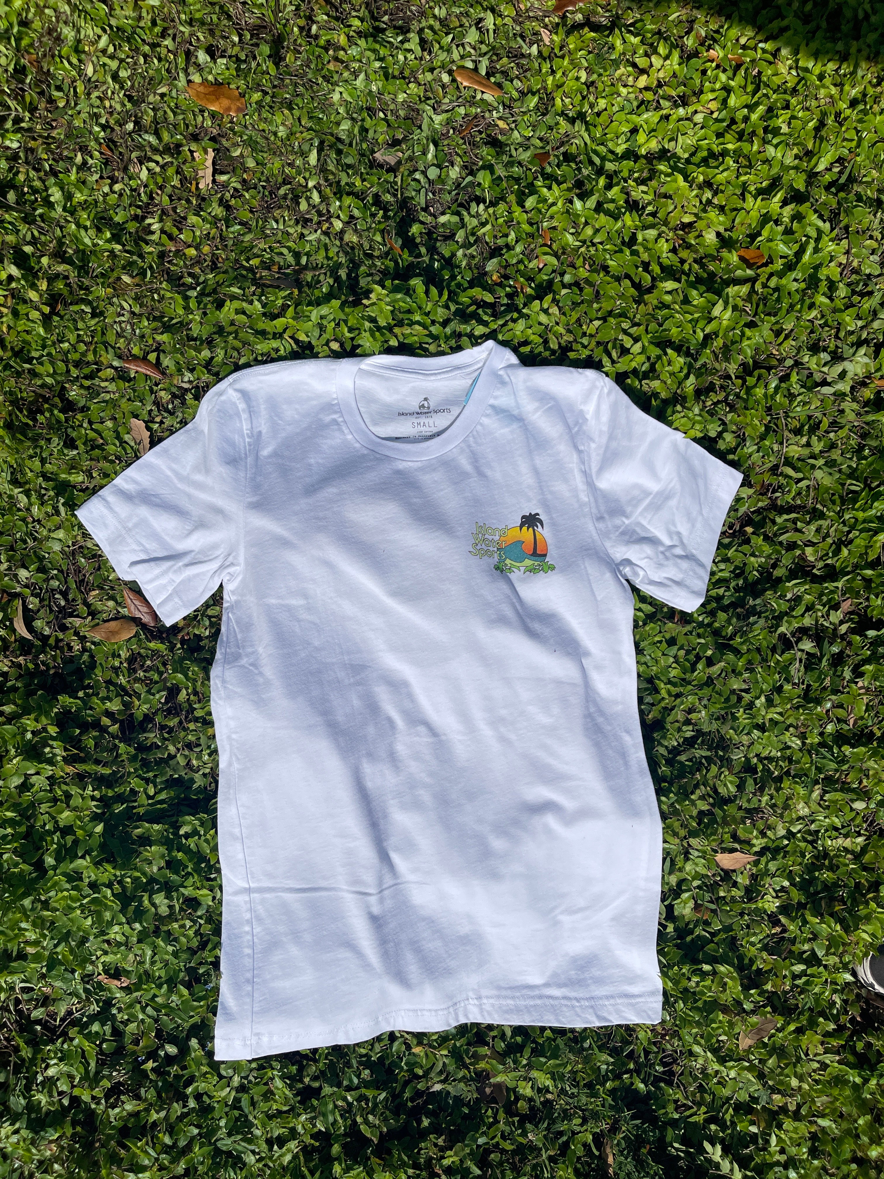 Island Water Sports Old School Logo S/S Tee White M