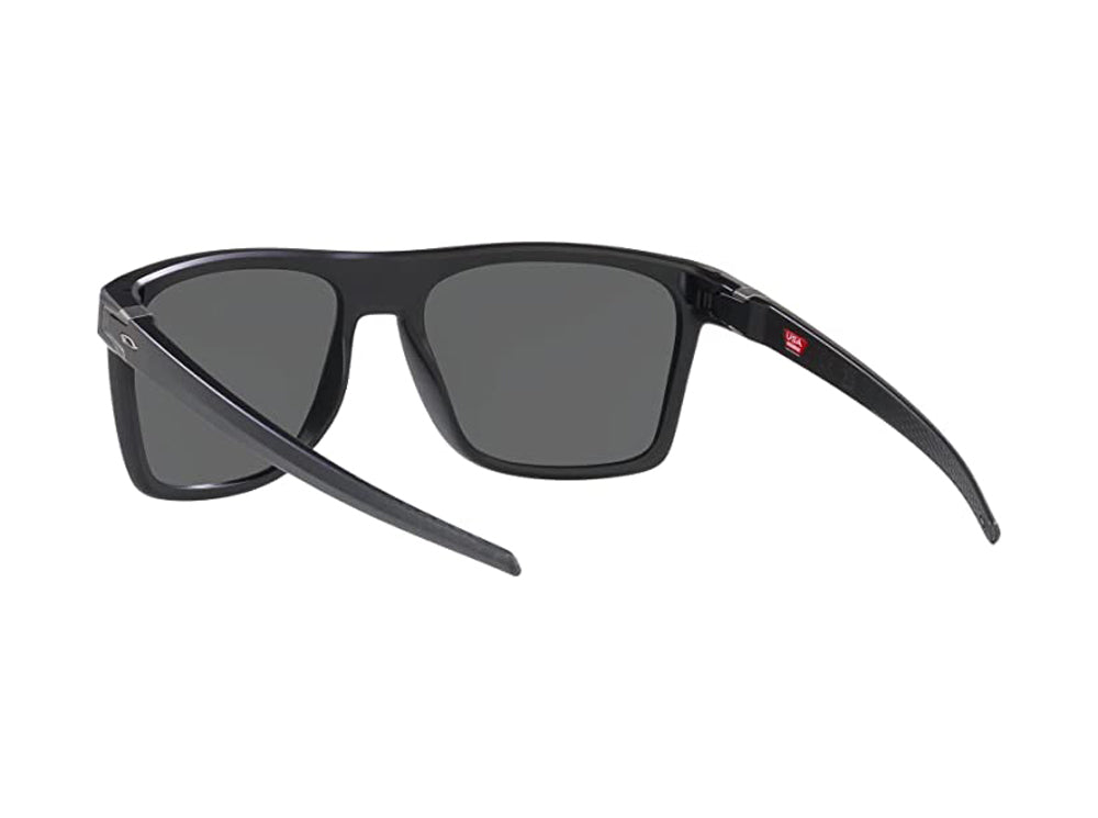 Oakley Leffingwell Polarized Sunglasses MatteBlackInk PrizmBlack