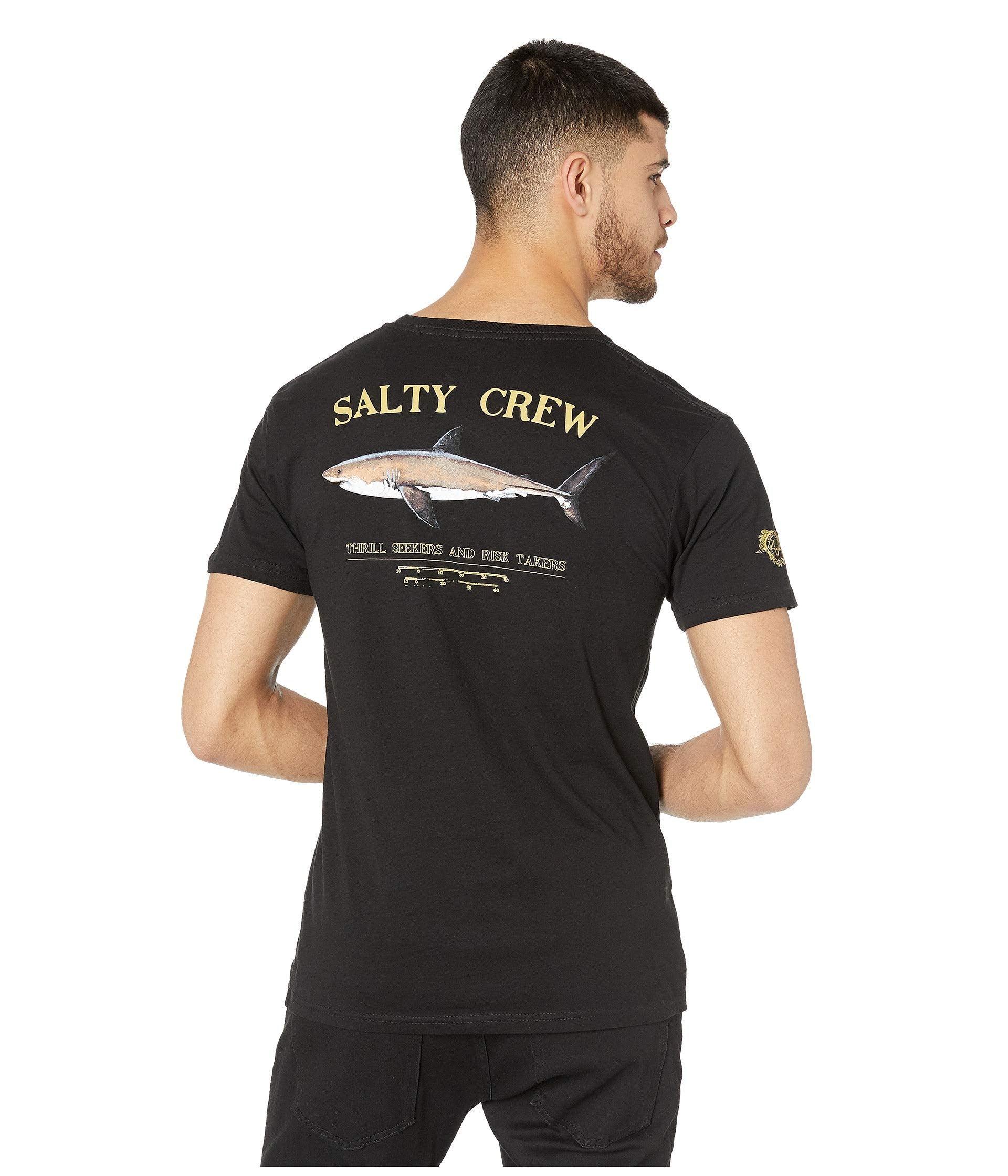 Salty Crew Bruce SS Tee Black M