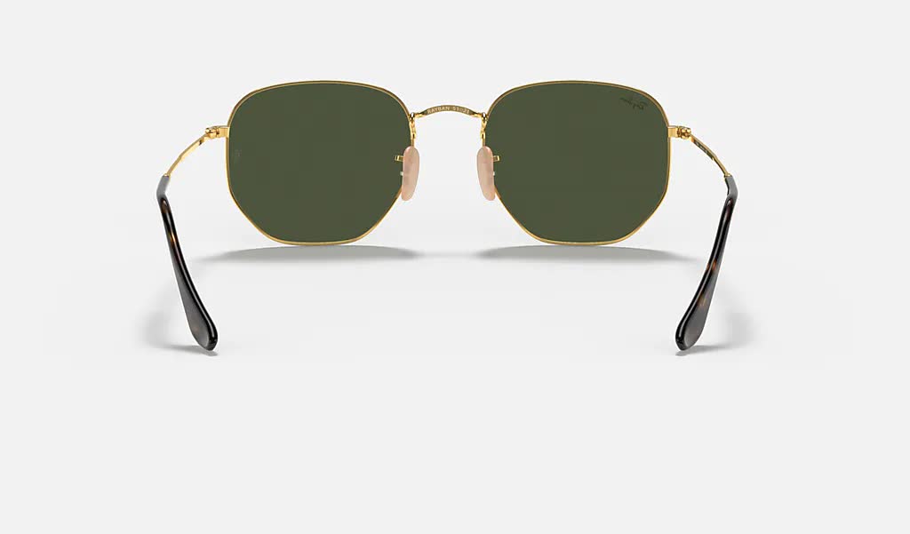 Ray Ban Hexagonal Sunglasses Arista G-15Green Hexagonal