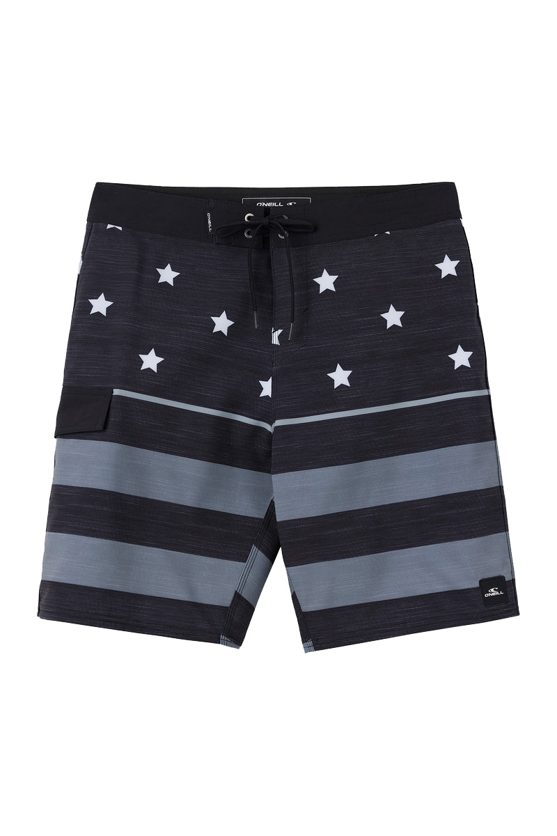 O'NEILL LENNOX FLAG 20 BLK-BLACK 30