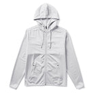 Vuori Mens Sunday Element Jacket Fleece HPT-Platinum Heather XXL