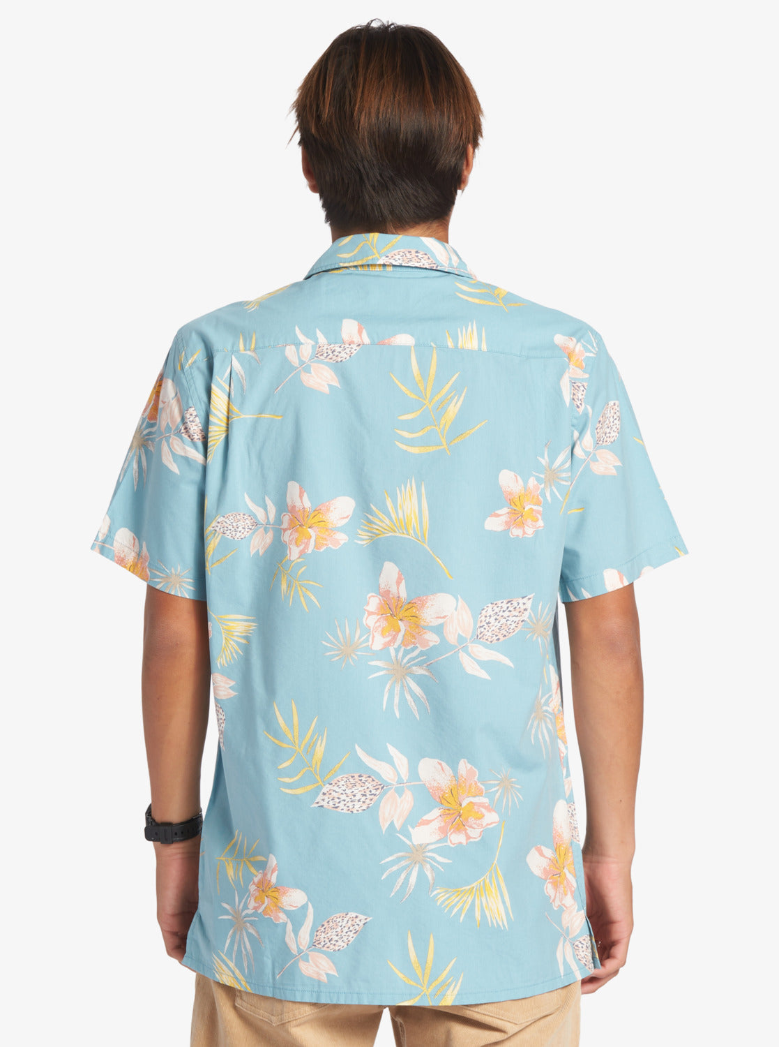 Quiksilver Tropical Floral SS Woven BJG9 M