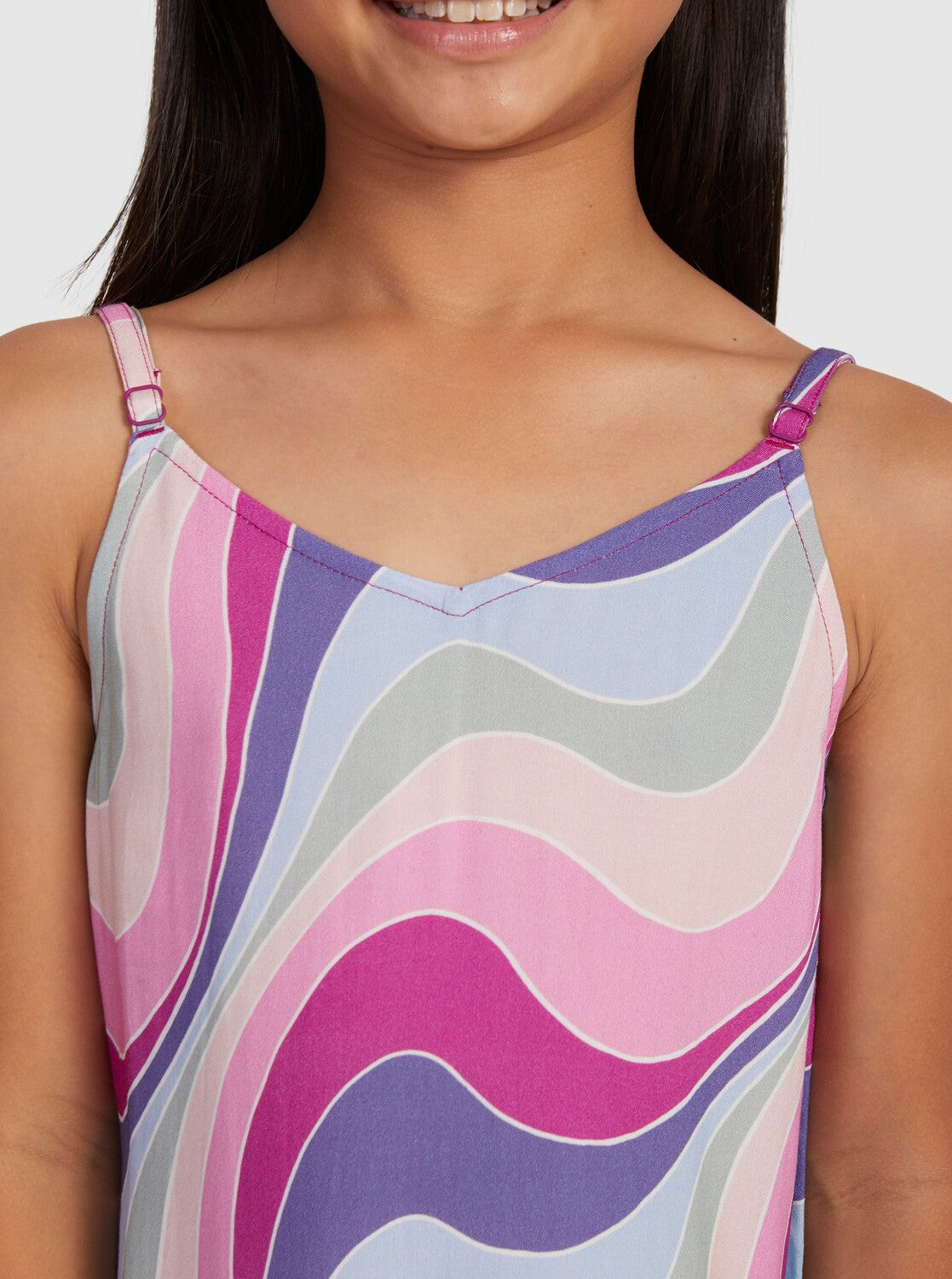 Roxy Girl Bombastic Love Strappy Dress MNF5 12/L