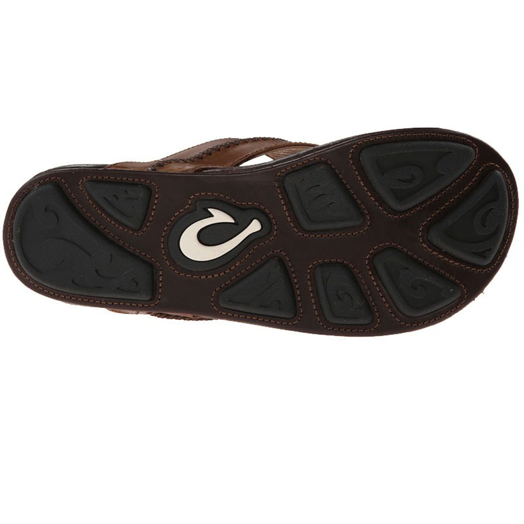 Olukai Mea Ola Mens Sandal 3448-Tan-Dark Java 9