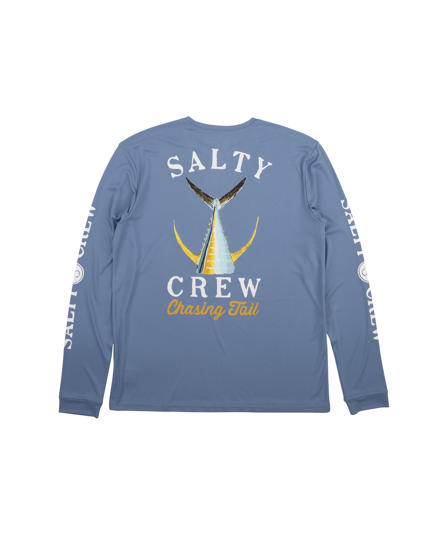 Salty Crew Tailed LS Tech Tee Marine Blue XXL