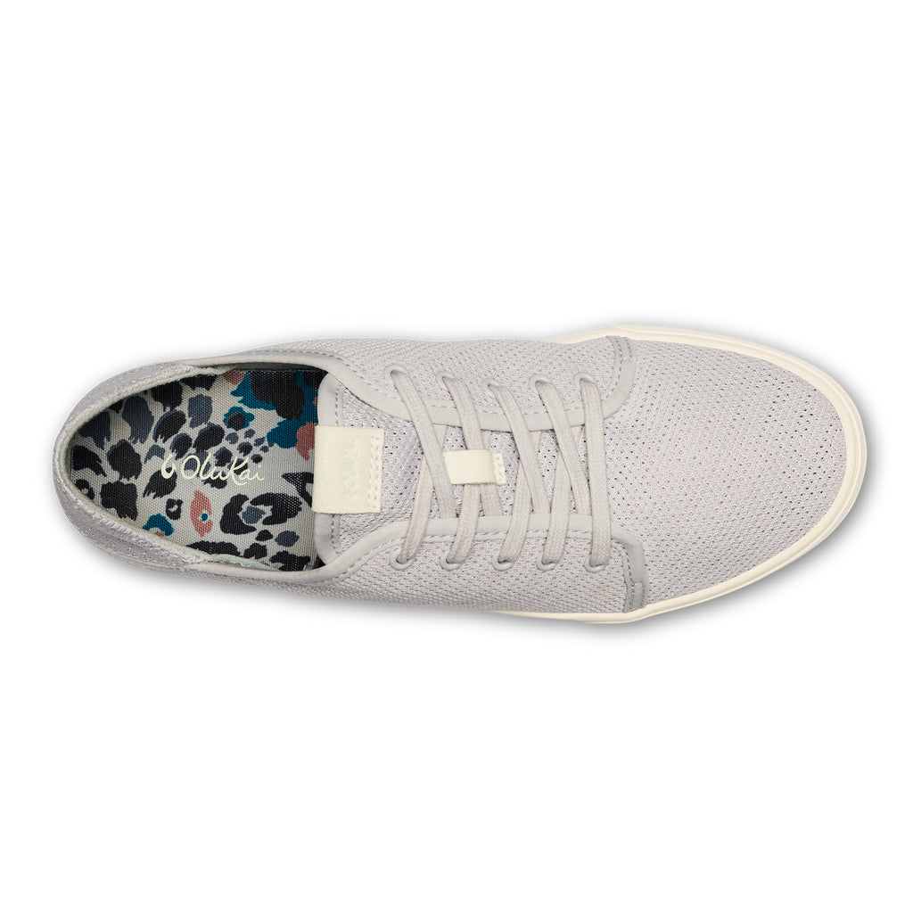 Olukai Pehuea Li Womens Shoe DWDW-Mist Grey-Mist Grey 9.5