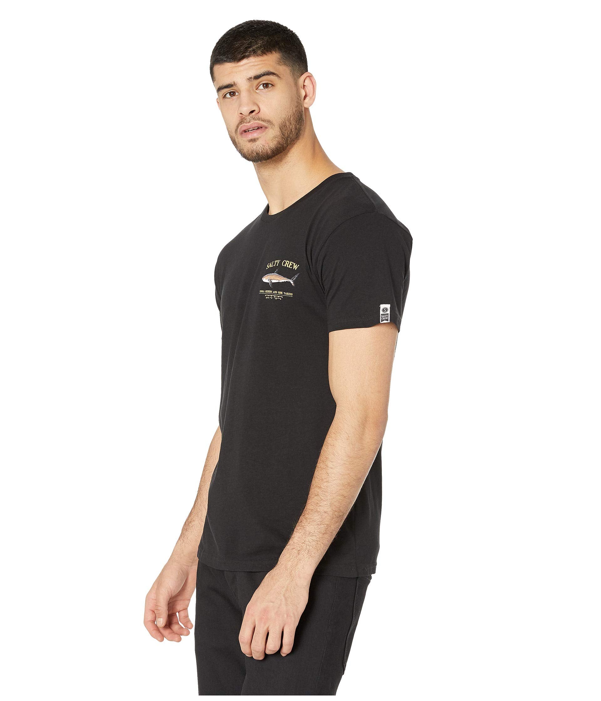 Salty Crew Bruce SS Tee Black L